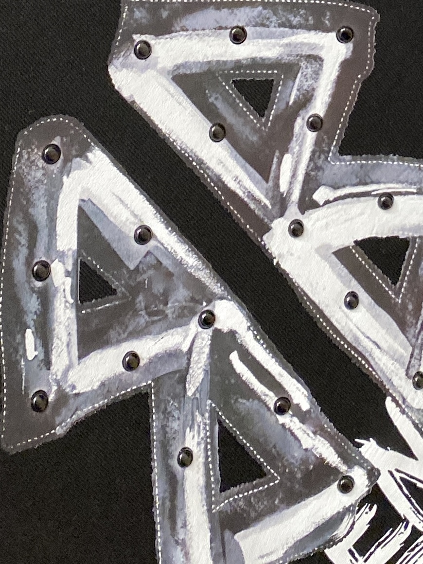 巴黎世家、2025新品短袖T恤，帅气时尚，胸前顶级印花字母图案logo，简约百搭款。面料棉 不仅挺括，保