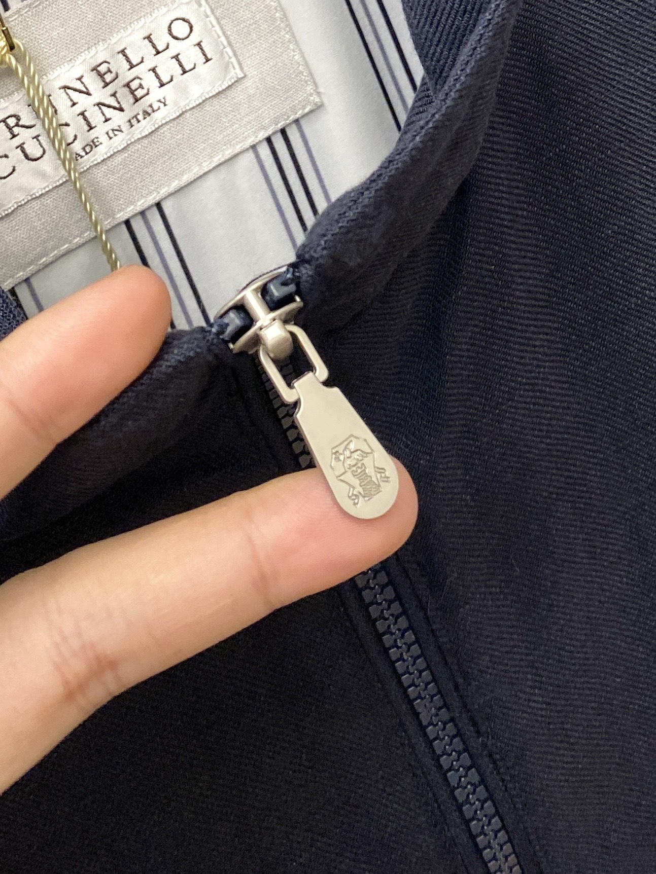 Brunello Cucinelli、2025新品夹克外套，时尚帅气，简约百搭款，原版五金辅料logo，