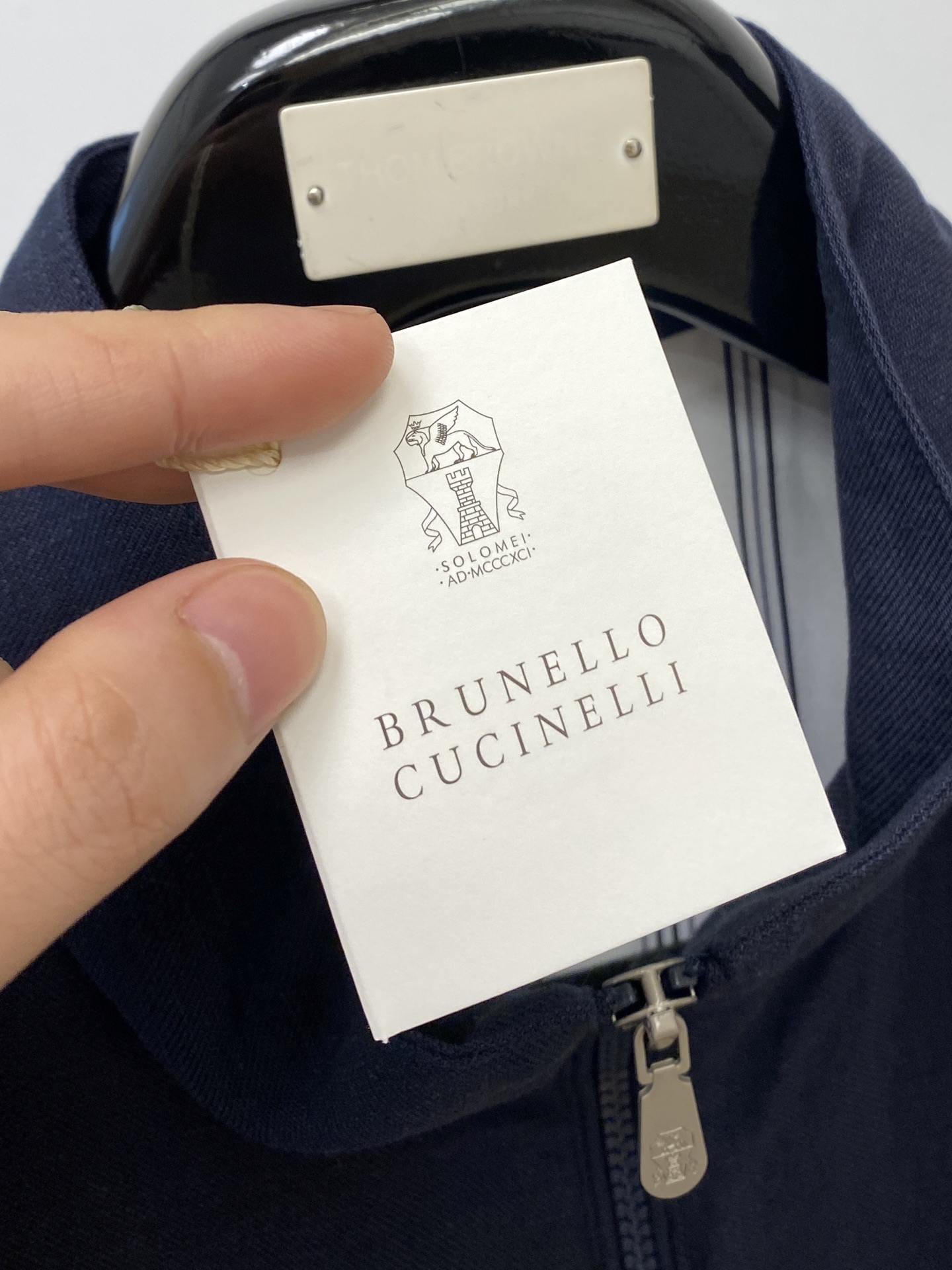 Brunello Cucinelli、2025新品夹克外套，时尚帅气，简约百搭款，原版五金辅料logo，
