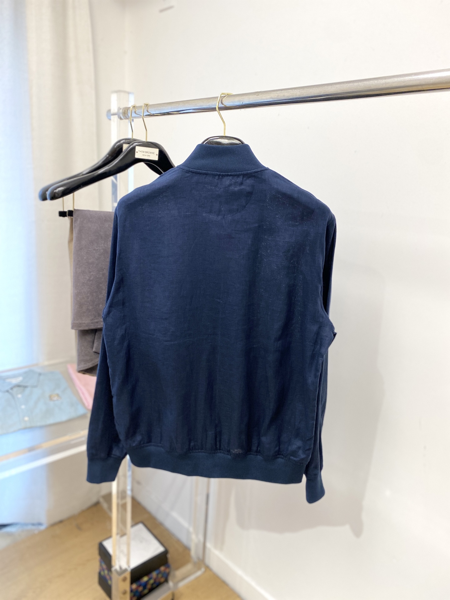 Kiton 时尚潮牌、2025新品夹克外套，时尚帅气，简约百搭款，原版五金辅料logo，定制原版面料，不