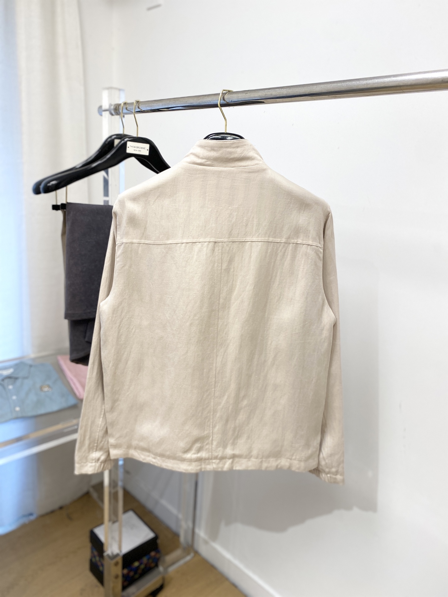 ￼ Brunello Cucinelli、2025新品夹克外套，时尚帅气，简约百搭款，原版五金辅料log