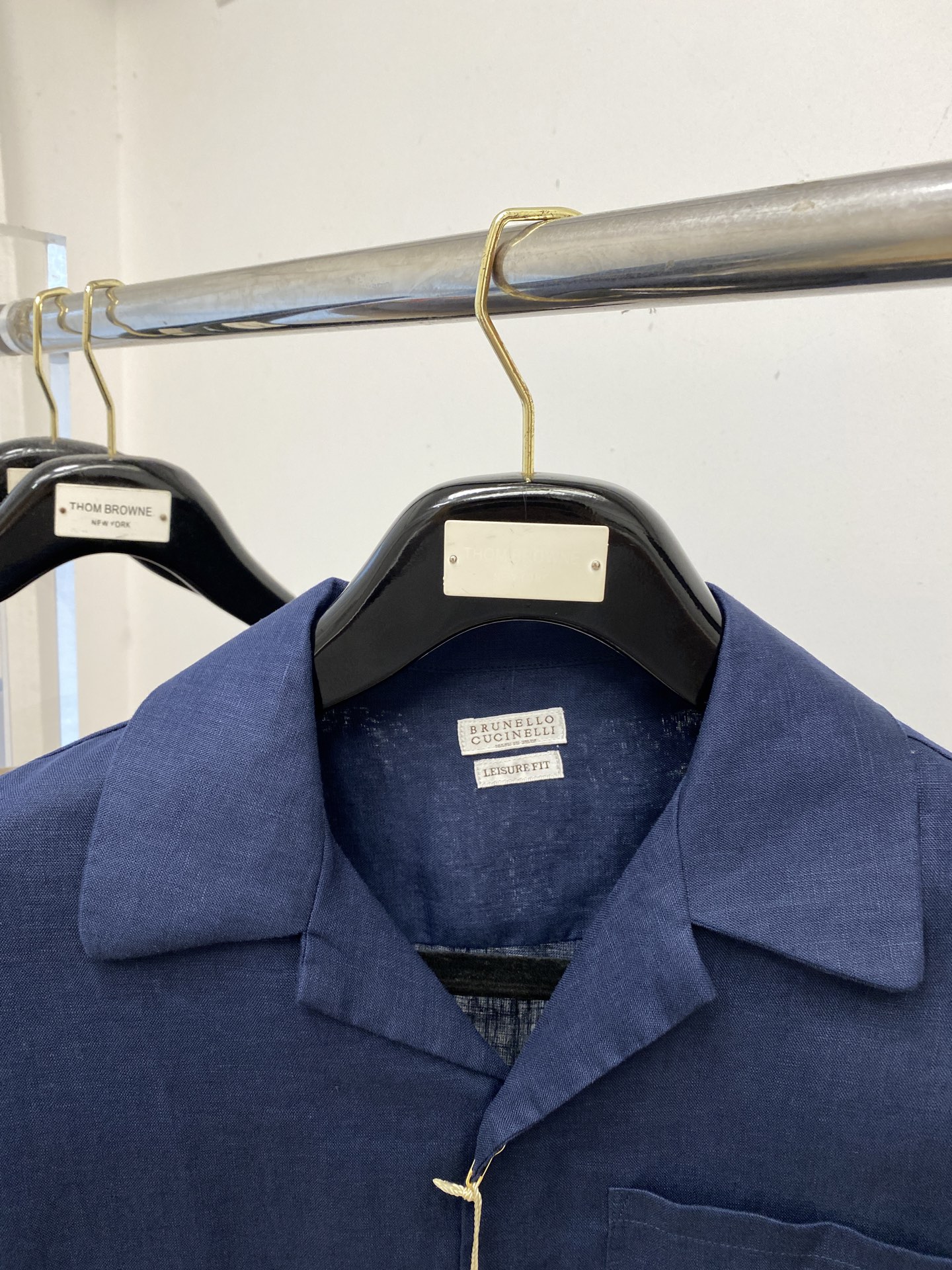 ￼ Brunello Cucinelli、2025新品衬衫，时尚帅气，简约百搭款，定制原版面料，不仅挺括