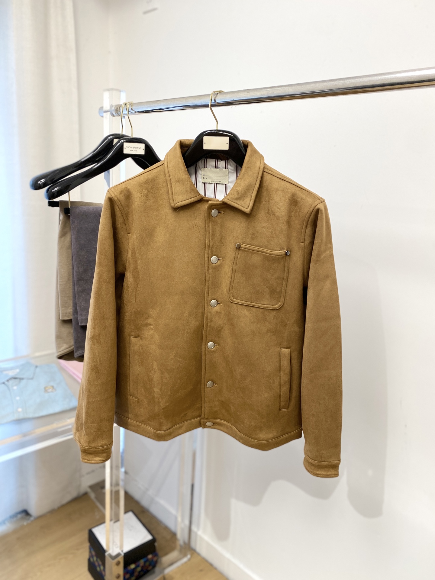 NO:530064,Brunello Cucinelli, new jacket, fashionable and handsome, simple and versatile, customized original fabric, not only crisp, maintains the trendy silhouette, and is comfortable to wear, with more delicate yarn, M-2XL, brunello cucinelli, jackets & coats, jackets & coats, alexander wang19860909Brunello Cucinelli、 新品夹克外套,时尚帅气,简约百搭款,定制原版面料,不仅挺括,保持潮流的廓形,又穿着舒适,纱织更细腻,码数M-2XL,,brunello cucinelli,jackets & coats,jackets & coats,alexander wang,Men's clothing