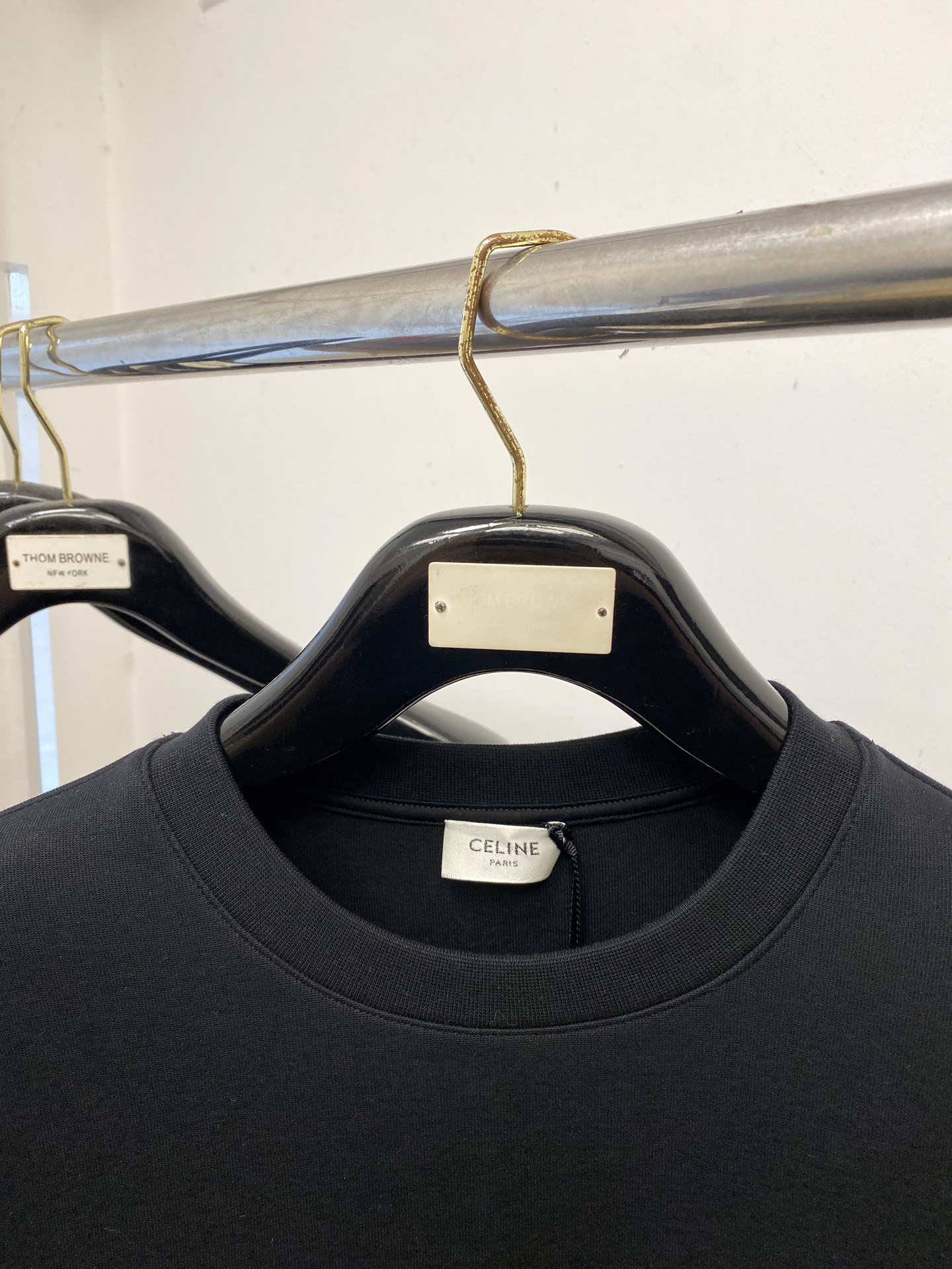 Celine 赛琳、2025新品卫衣，帅气时尚，胸前顶级印花字母logo，简约百搭款。面料棉 不仅挺括，