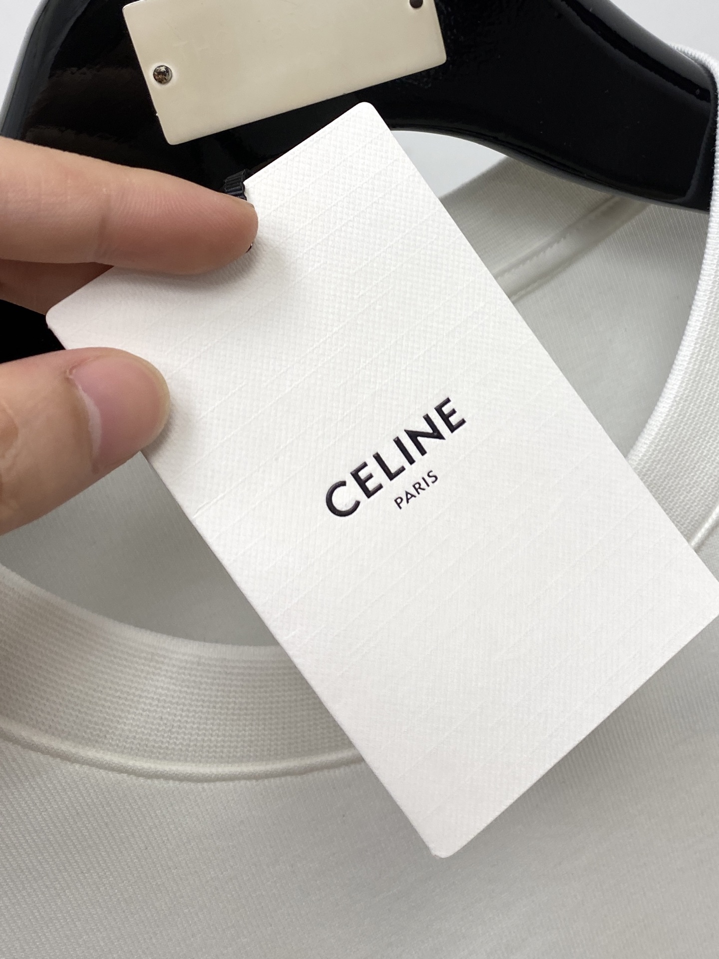 Celine 赛琳、2025新品卫衣，帅气时尚，胸前顶级印花字母logo，简约百搭款。面料棉 不仅挺括，