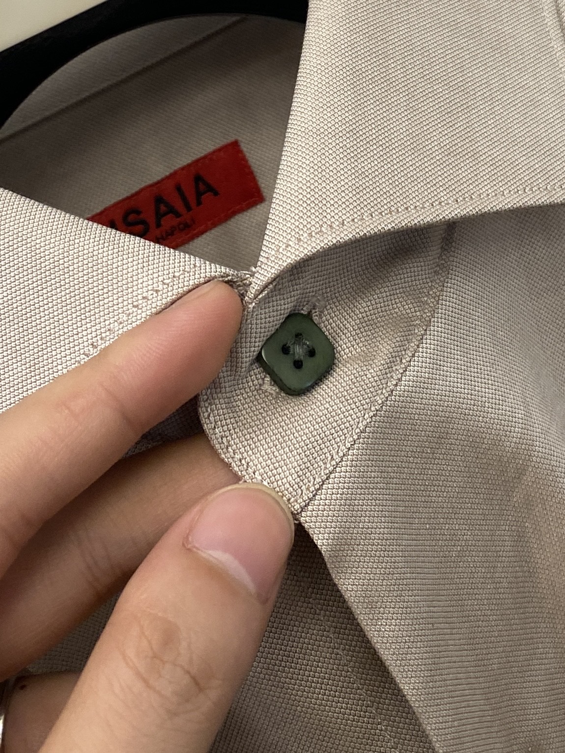 ISAIA、2025新品衬衫，时尚帅气，简约百搭款，定制原版面料，不仅挺括，保持潮流的廓形，又穿着舒适，
