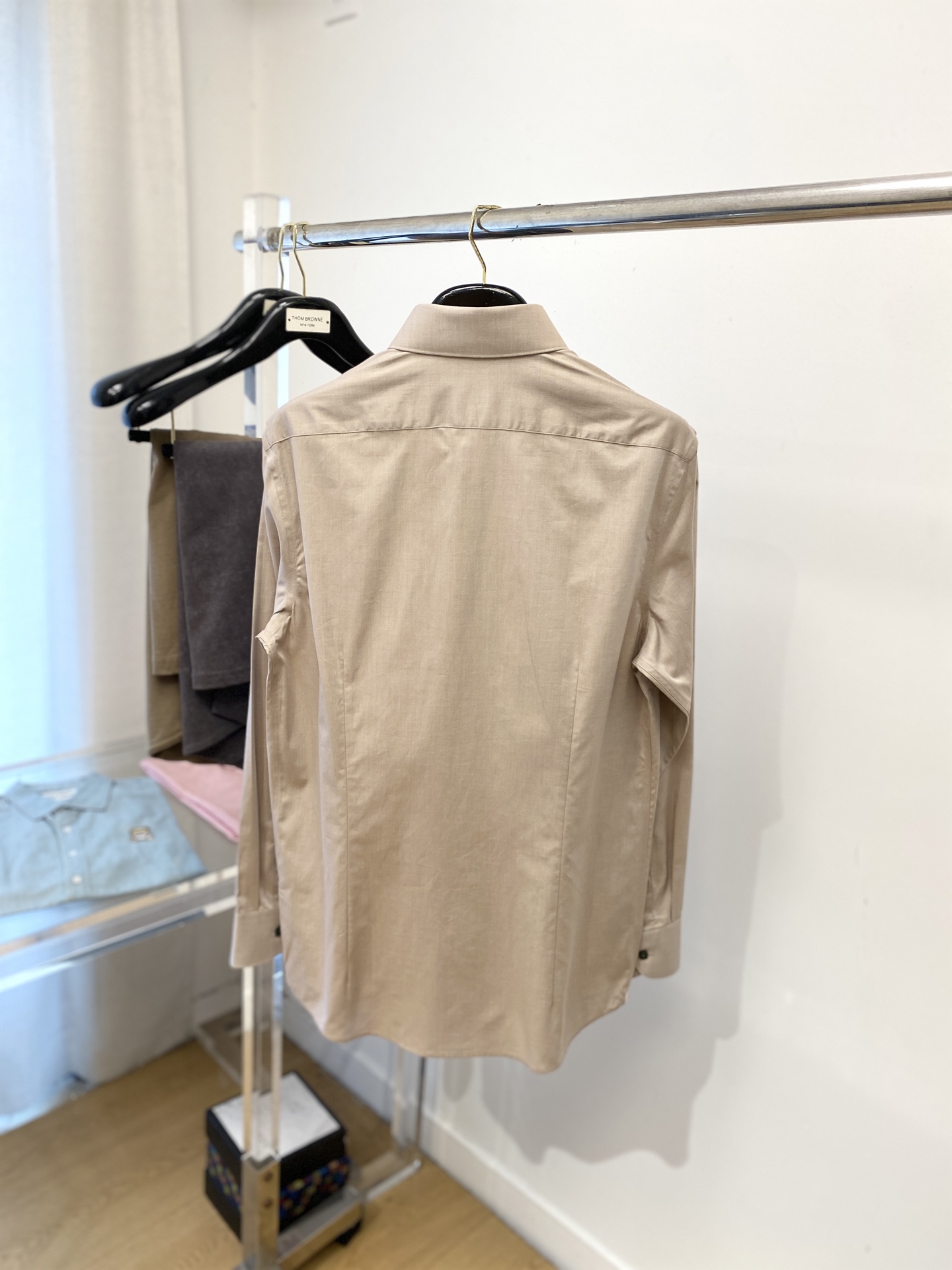 ISAIA、2025新品衬衫，时尚帅气，简约百搭款，定制原版面料，不仅挺括，保持潮流的廓形，又穿着舒适，