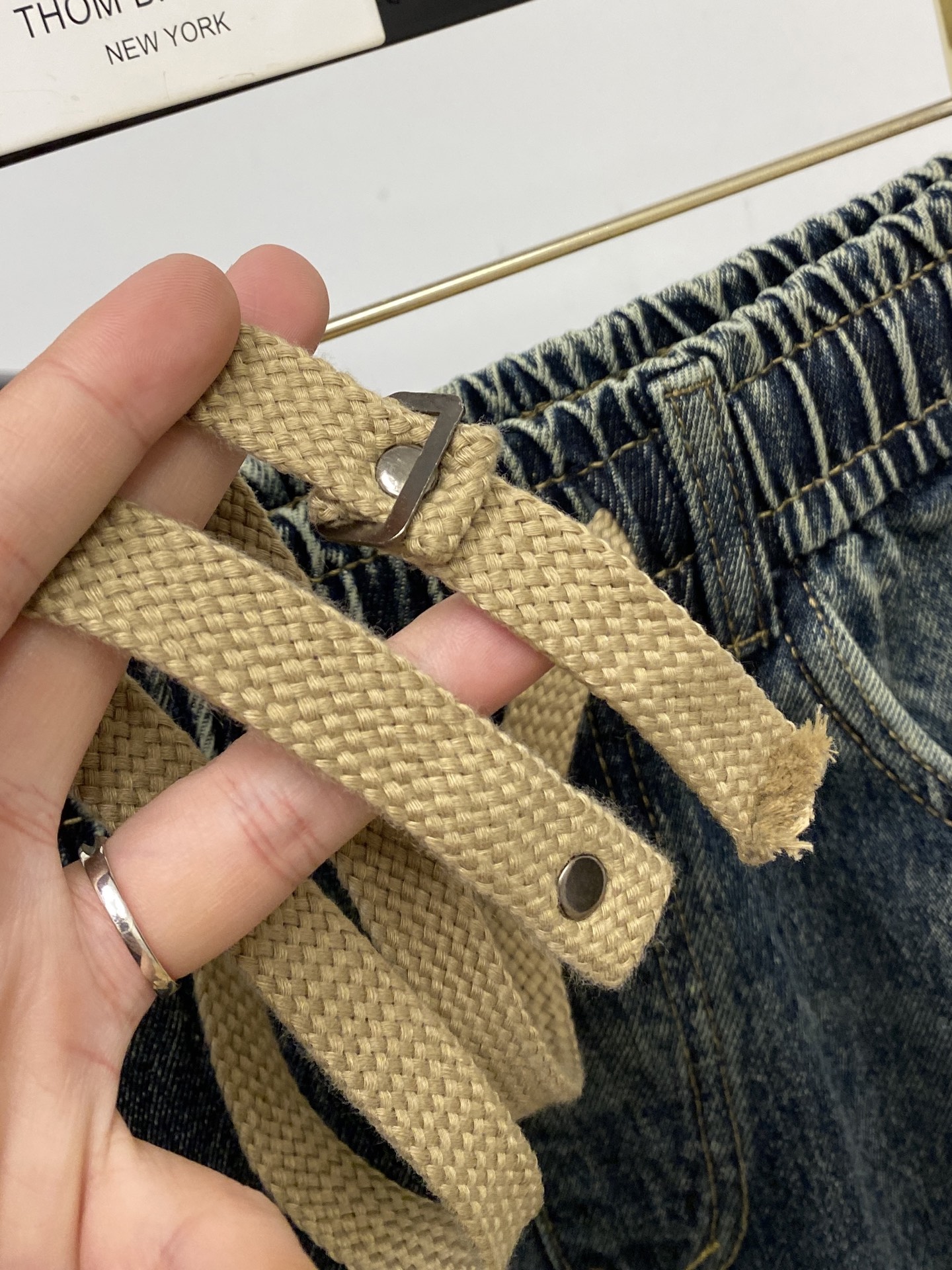 古奇、 2025最新品，专柜同步有售，原单狠货，水洗休闲潮牌牛仔裤，进口原版水洗弹力面料，舒适有弹性，原