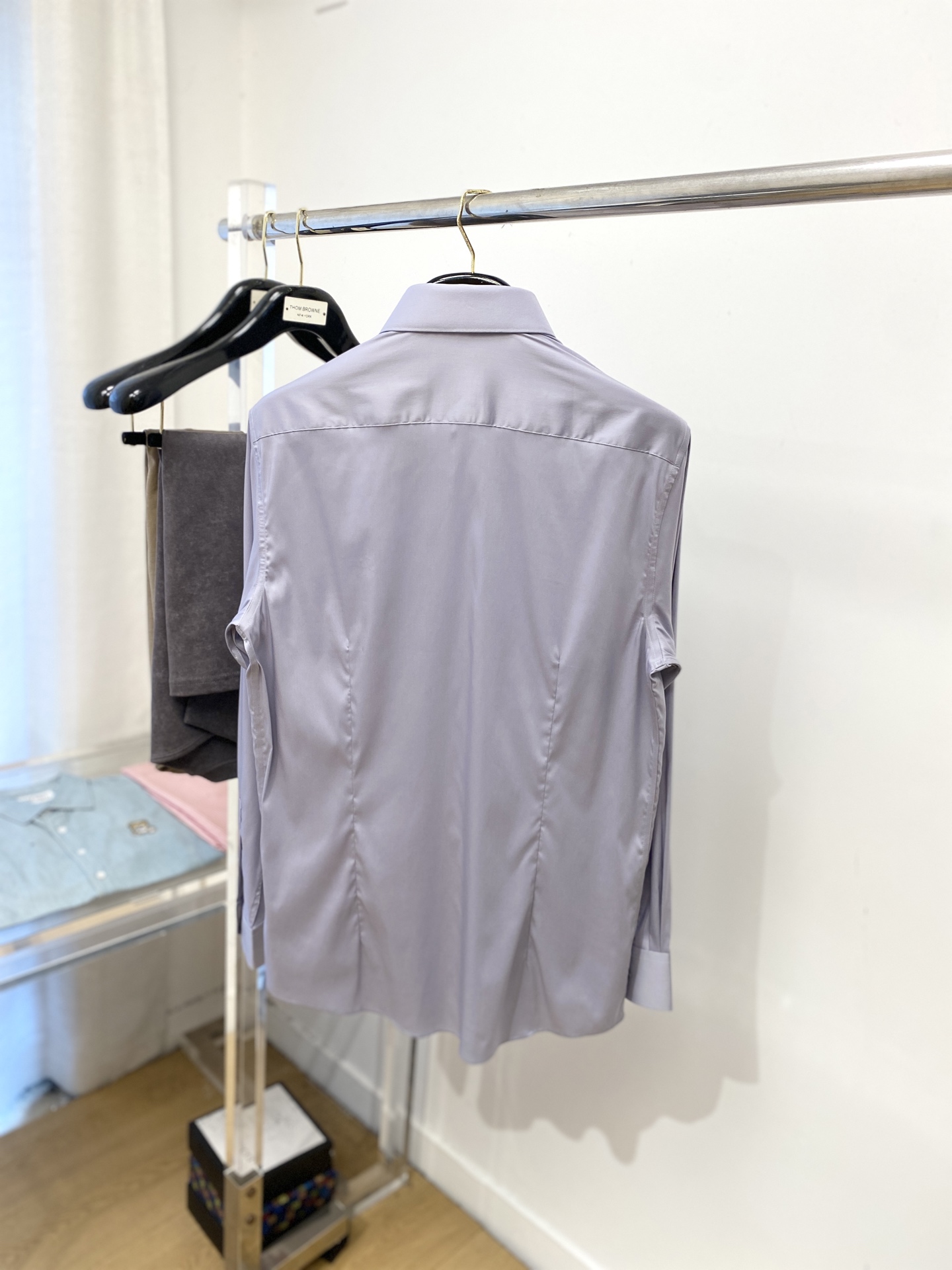 Buomi 时尚潮牌、2025新品衬衫，时尚帅气，简约百搭款，定制原版面料，不仅挺括，保持潮流的廓形，又