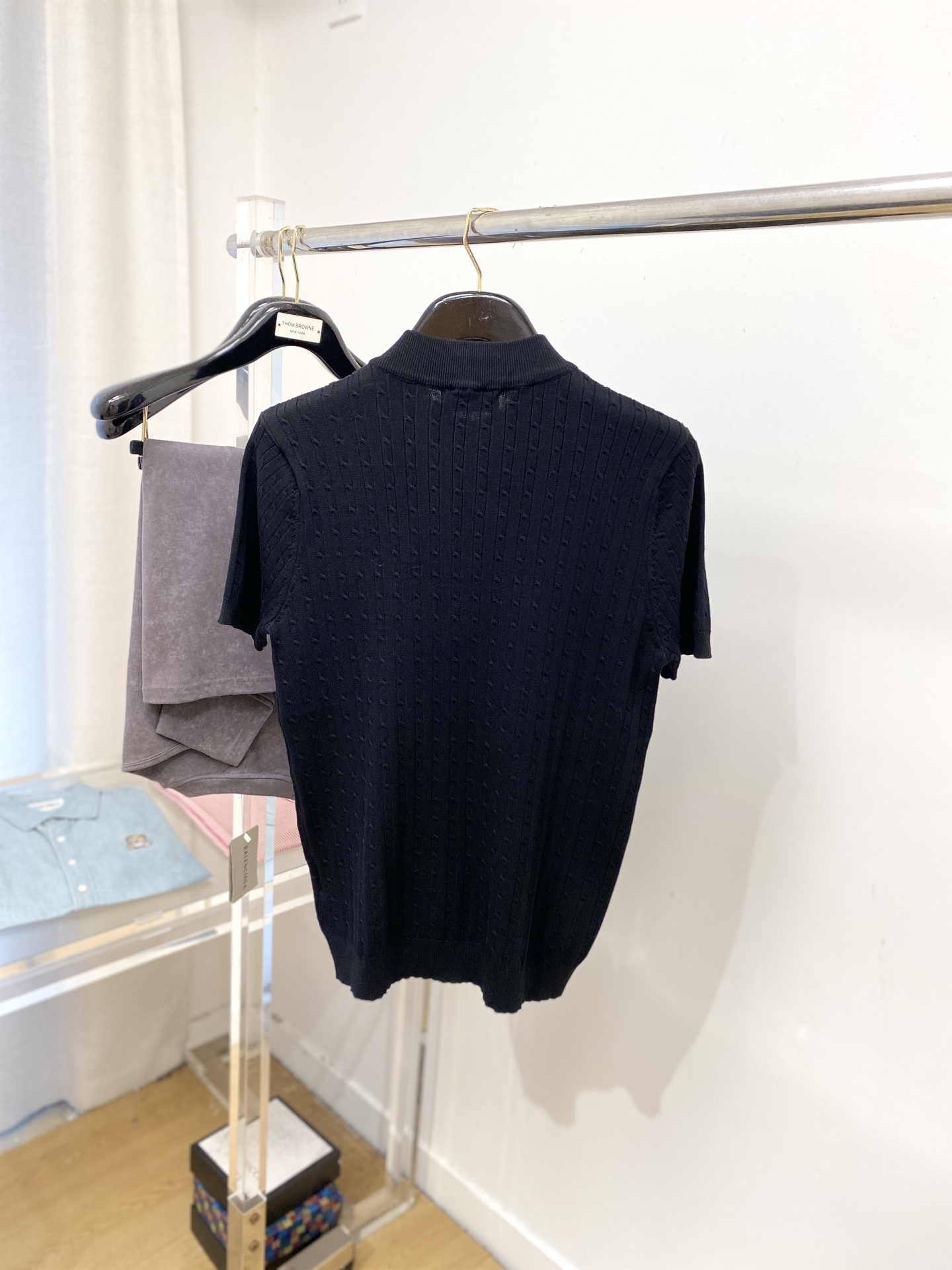 ￼ ￼POLO、2025最新款针织短袖T恤，帅气时尚，胸前精致刺绣图案logo，简约百搭款。面料棉 不仅