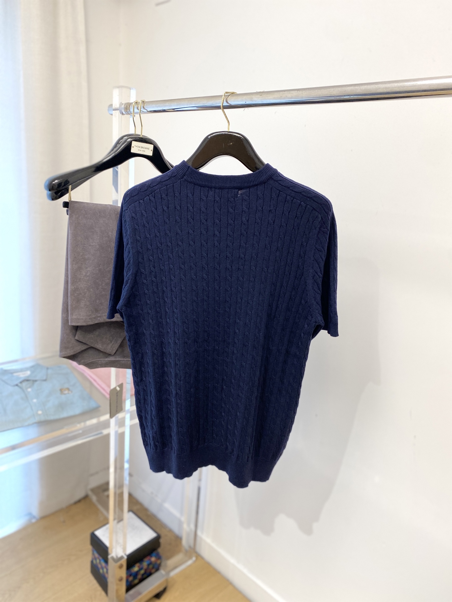 POLO、2025最新款针织短袖T恤，帅气时尚，胸前精致刺绣图案logo，简约百搭款。面料棉 不仅挺括，