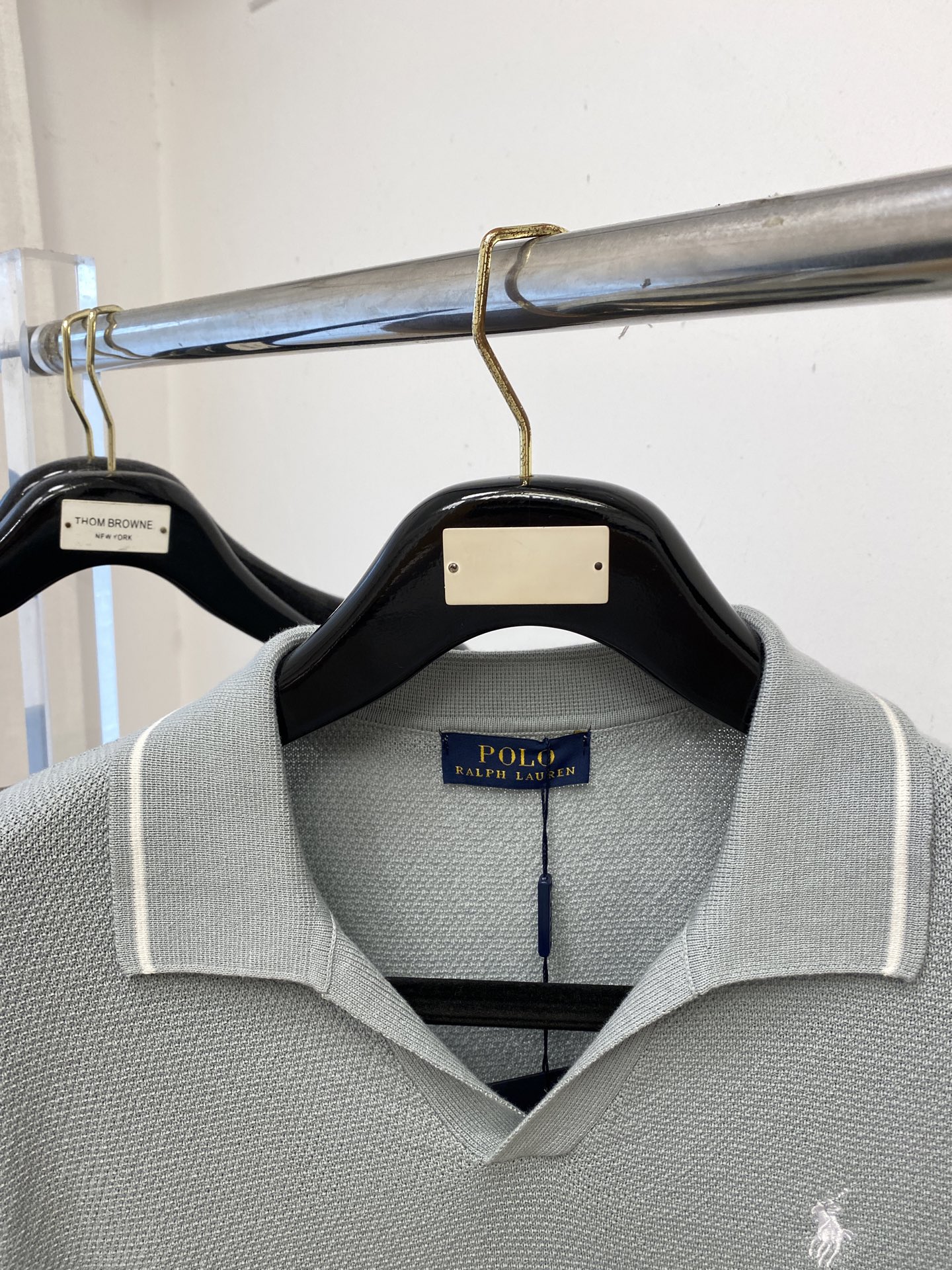 POLO、2025最新款针织短袖T恤，帅气时尚，胸前精致刺绣图案logo，简约百搭款。面料棉 不仅挺括，