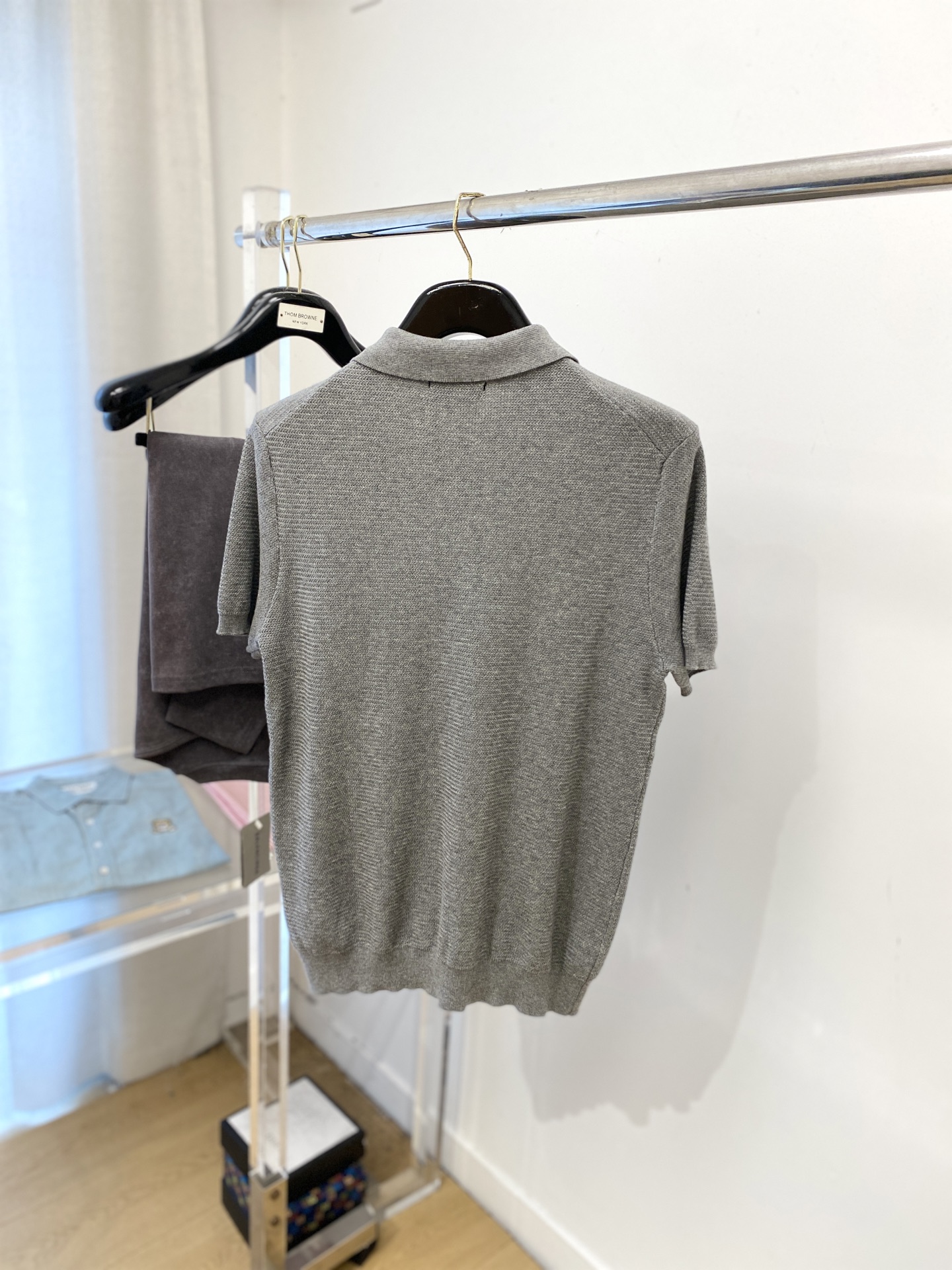 POLO、2025最新款针织短袖T恤，帅气时尚，胸前精致刺绣图案logo，简约百搭款。面料棉 不仅挺括，