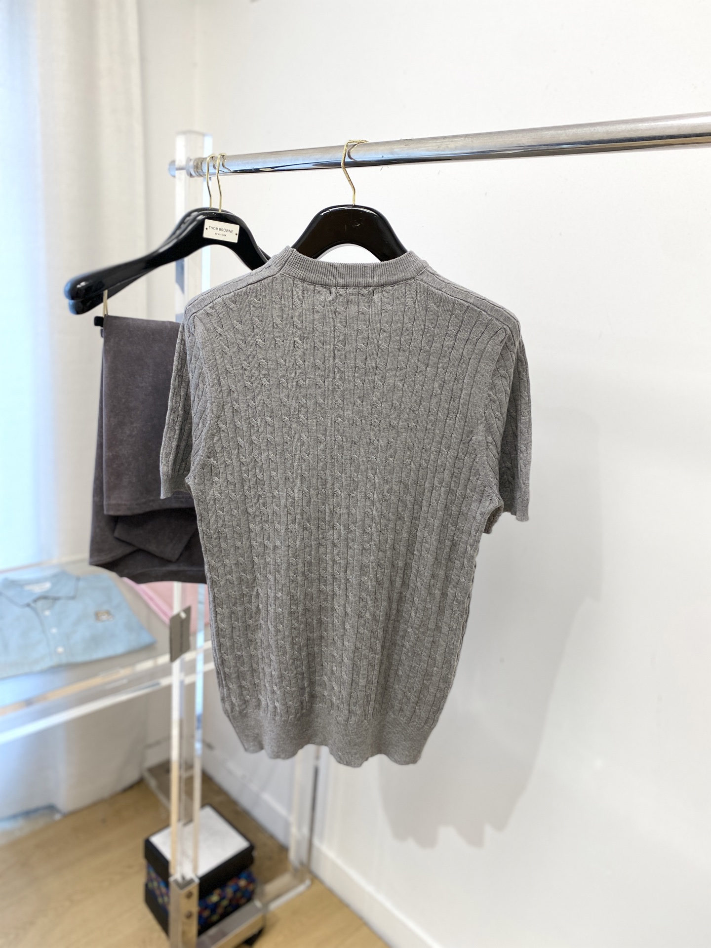 POLO、2025最新款针织短袖T恤，帅气时尚，胸前精致刺绣图案logo，简约百搭款。面料棉 不仅挺括，