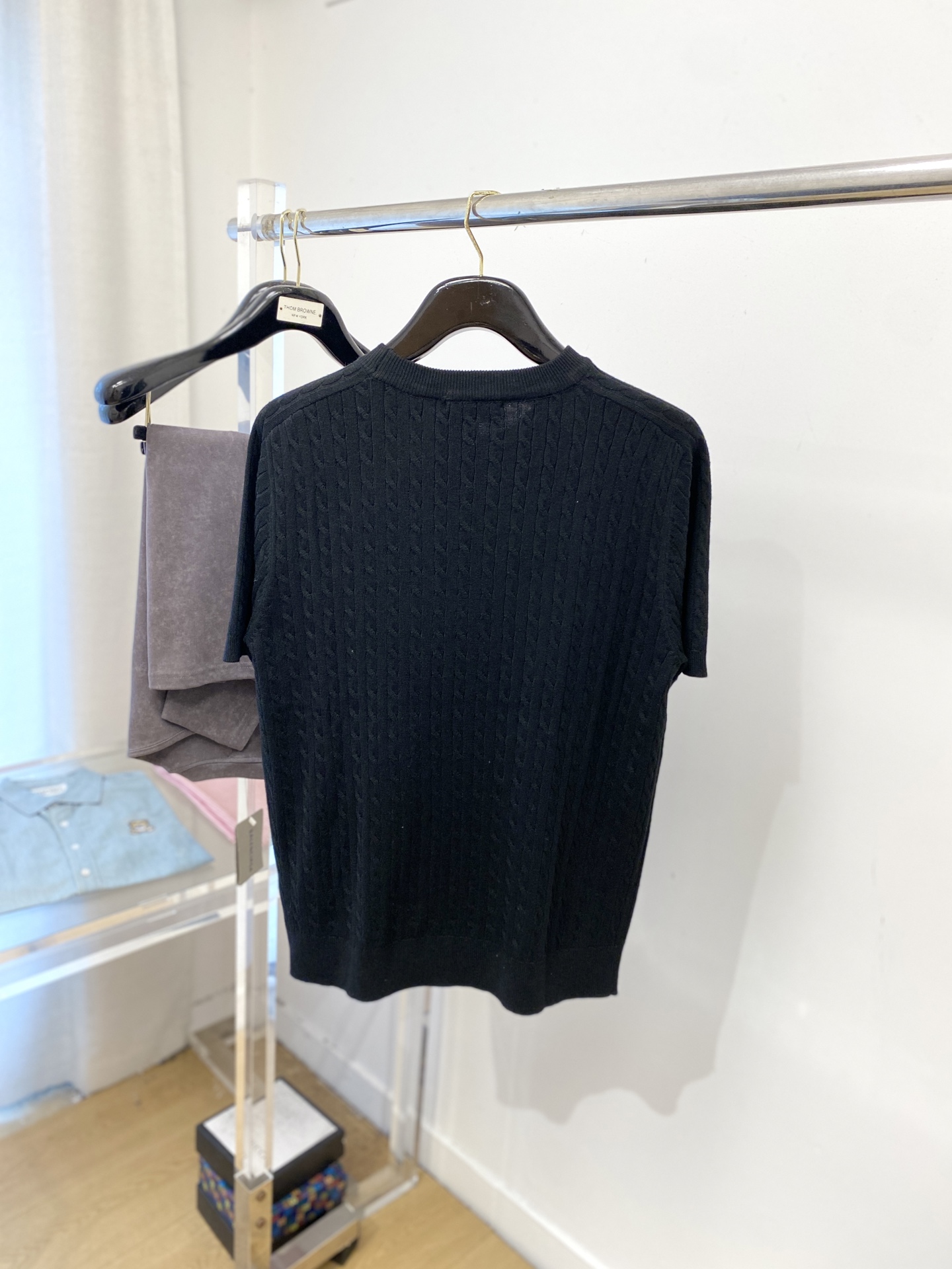 POLO、2025最新款针织短袖T恤，帅气时尚，胸前精致刺绣图案logo，简约百搭款。面料棉 不仅挺括，