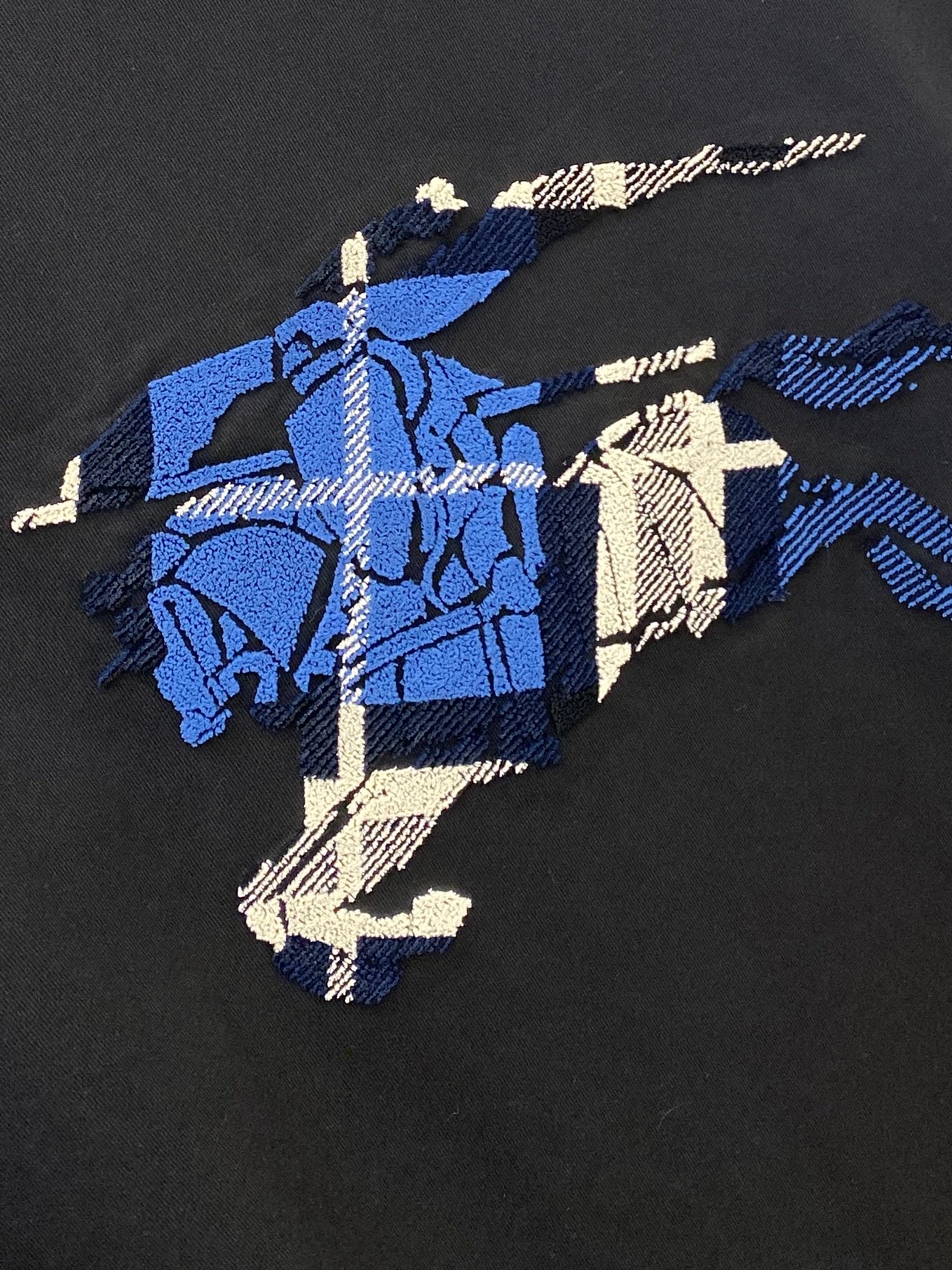 ￼ 巴宝莉、2025新品长袖，帅气时尚，胸前精致刺绣图案logo，简约百搭款。面料棉 不仅挺括，保持潮流