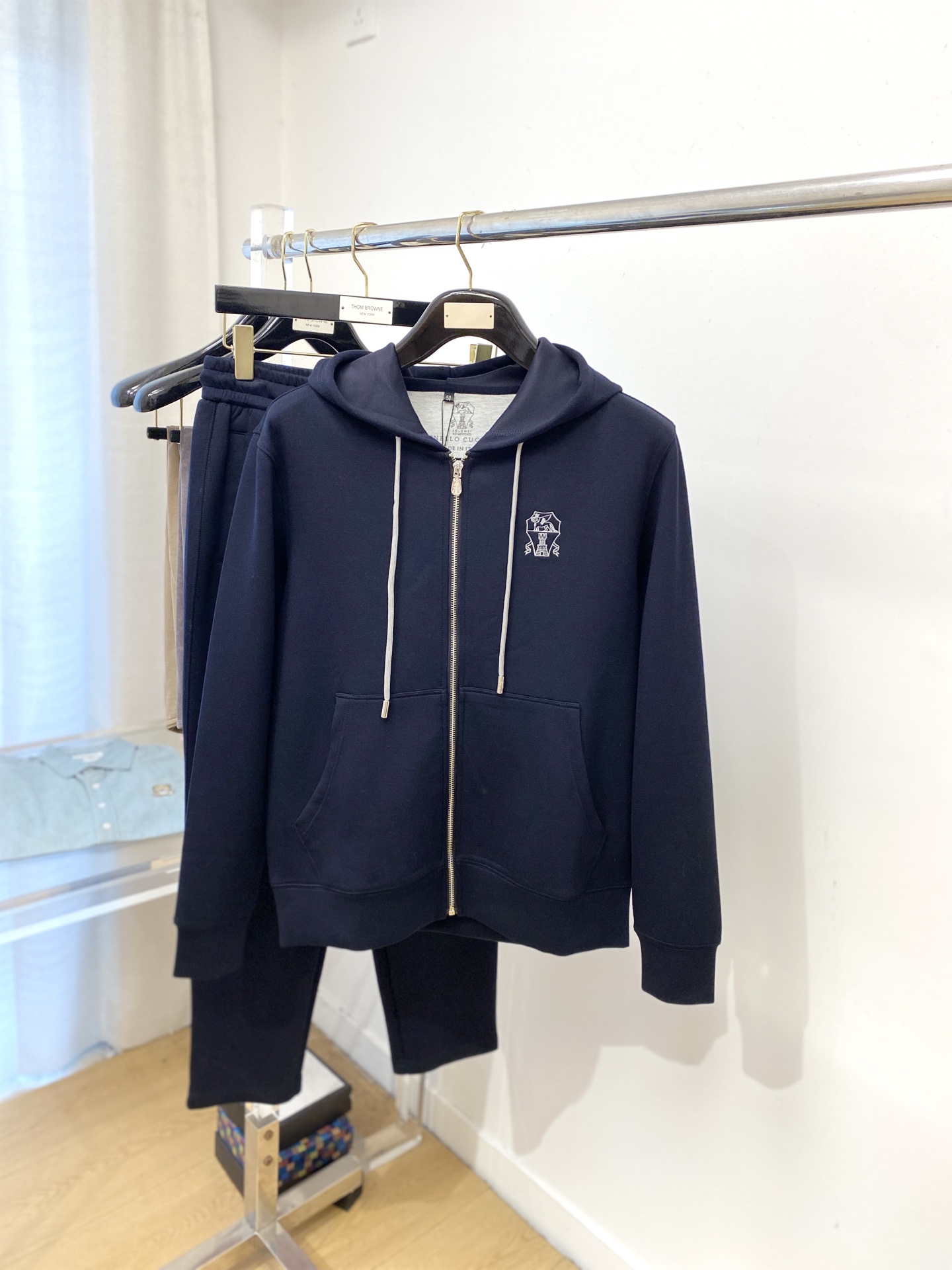 Brunello Cucinelli、2025最新品，时尚休闲套装，顶级原版面料打造，穿着舒适，吸湿性透