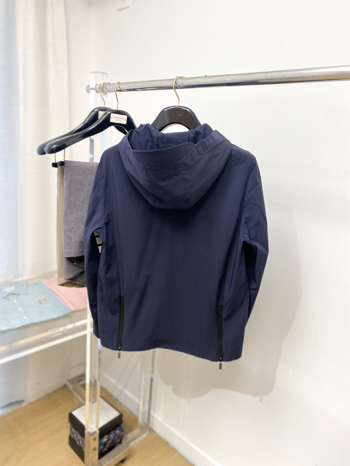 TB、2025新品夹克外套，时尚帅气，简约百搭款，袖口经典TB四道杠logo，定制原版面料，不仅挺括，保