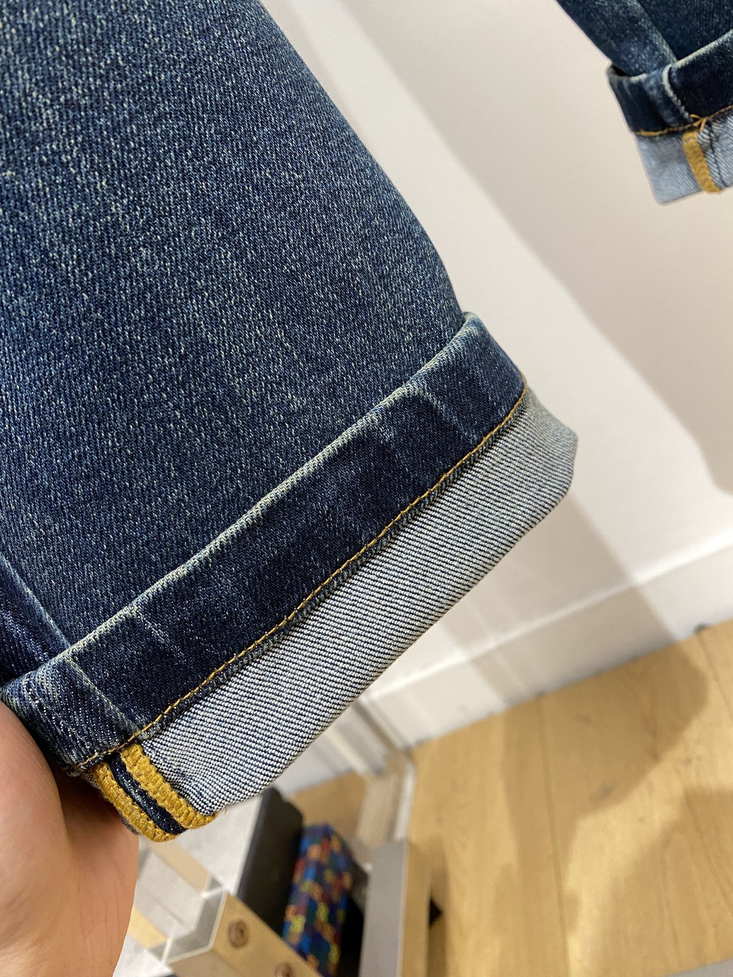 支持年后退换！ 古奇、 2025最新品，专柜同步有售，原单狠货，水洗休闲牛仔裤，进口原版水洗弹力面料，舒