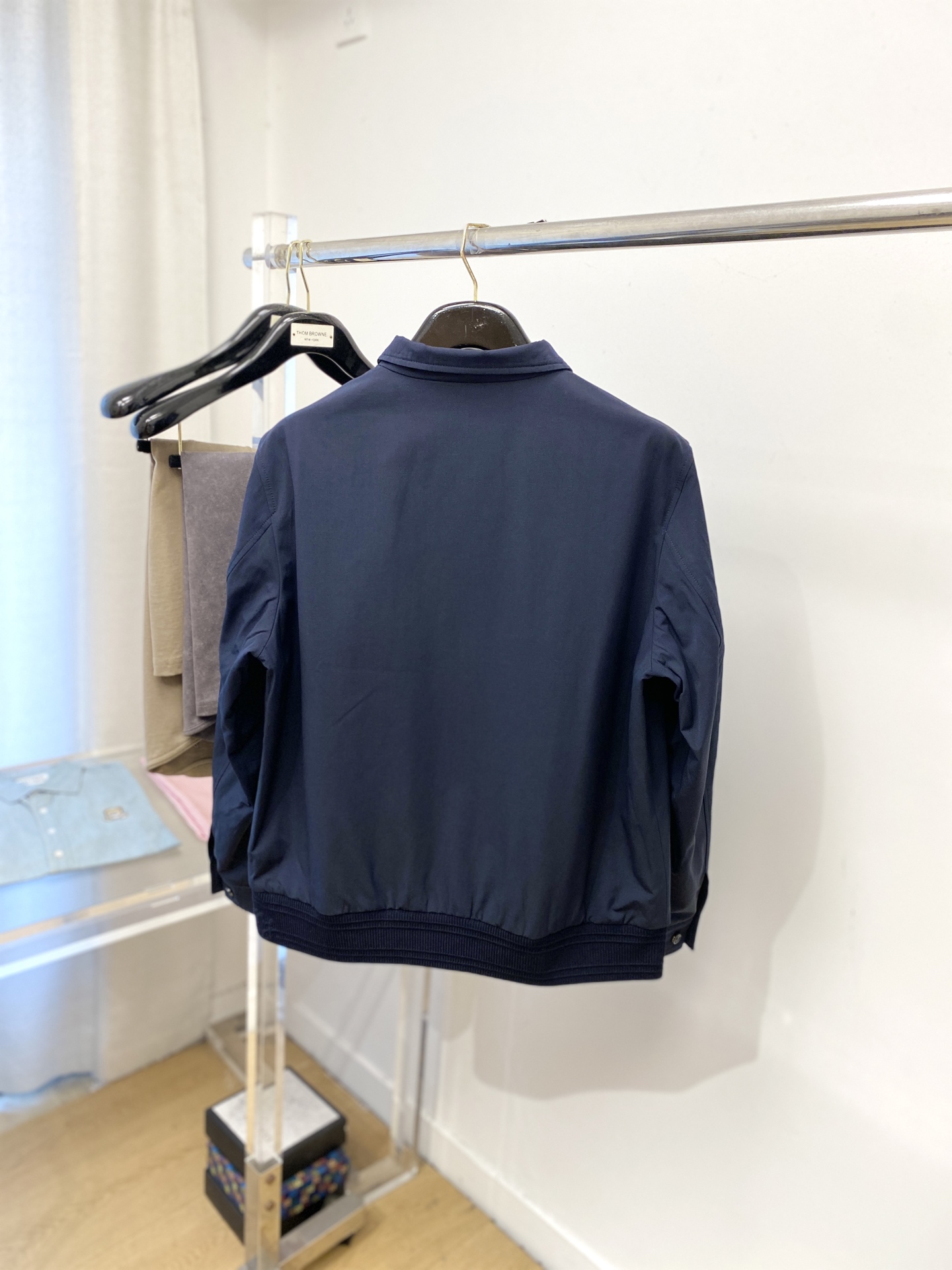 ￼巴宝莉、2025新品夹克外套，时尚帅气，简约百搭款，胸前精致刺绣字母logo，定制原版面料，不仅挺括，