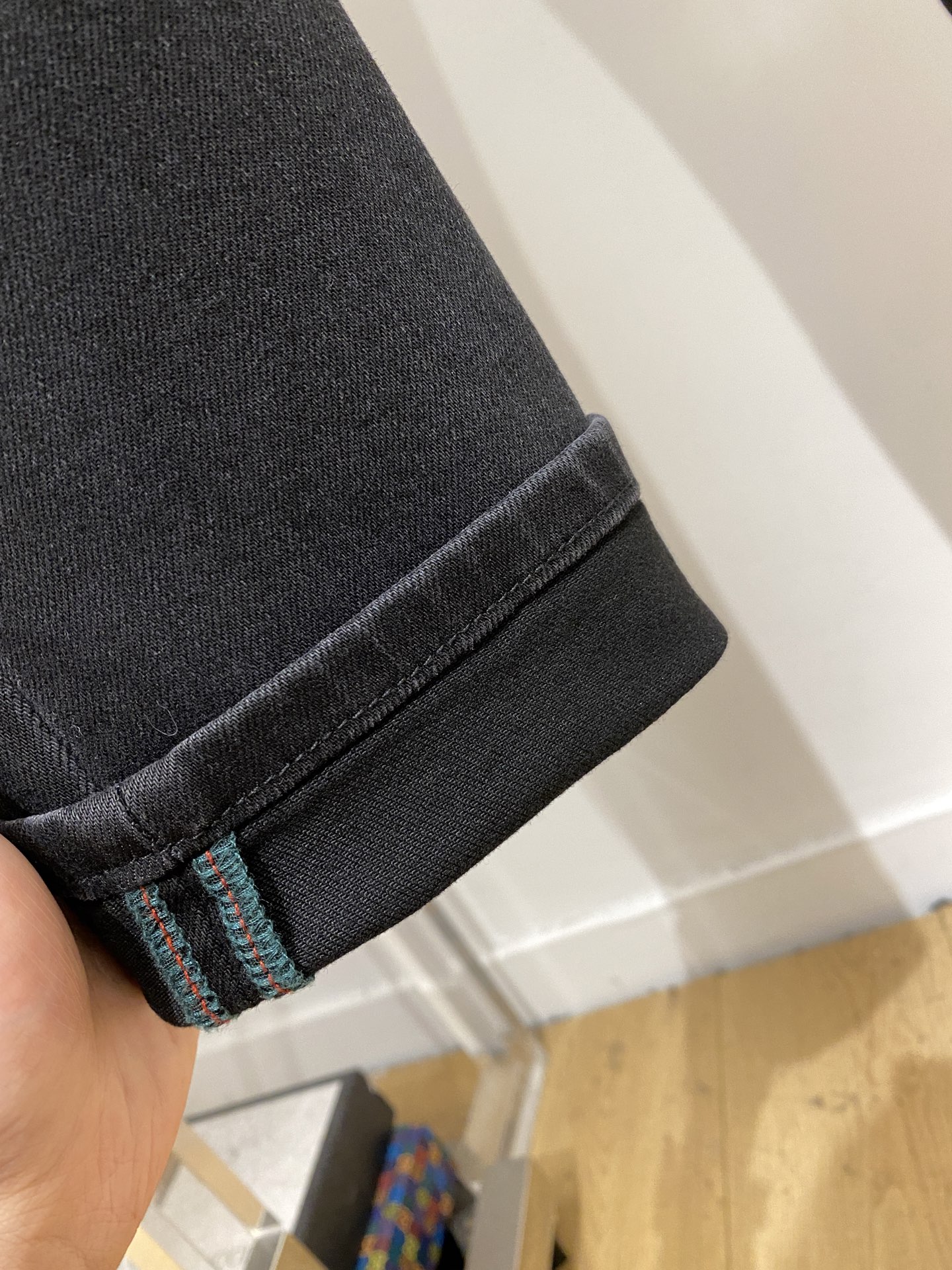 支持年后退换！ 古奇、 2025最新品，专柜同步有售，原单狠货，水洗休闲牛仔裤，进口原版水洗弹力面料，舒