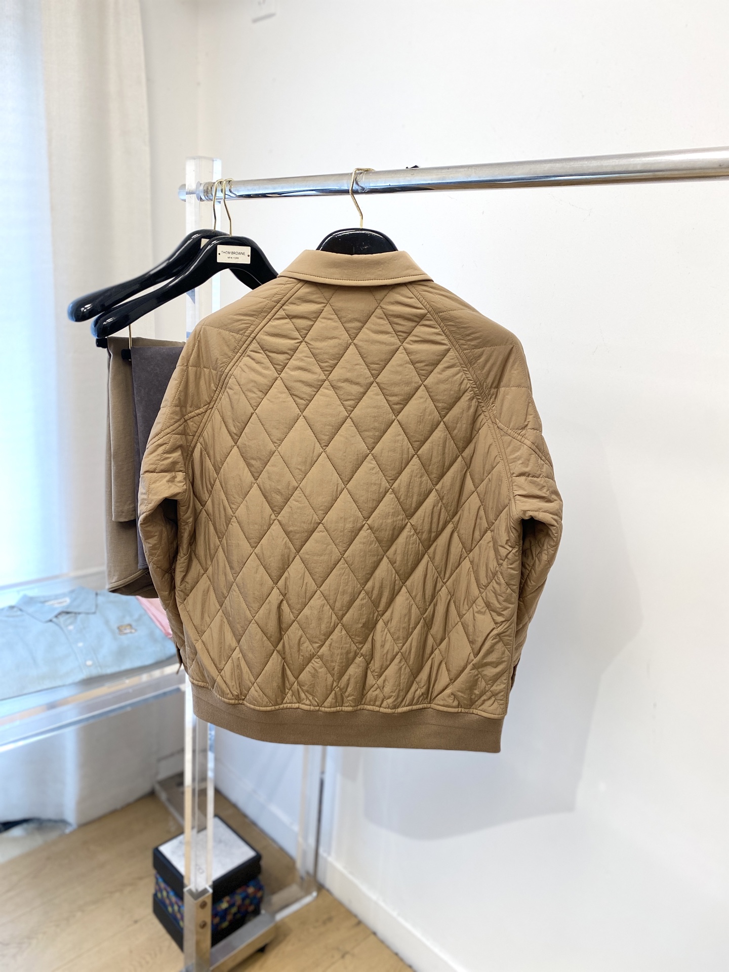 巴宝莉、 2025新品夹克外套，时尚帅气，简约百搭款，胸前精致刺绣字母logo，定制原版面料，不仅挺括，