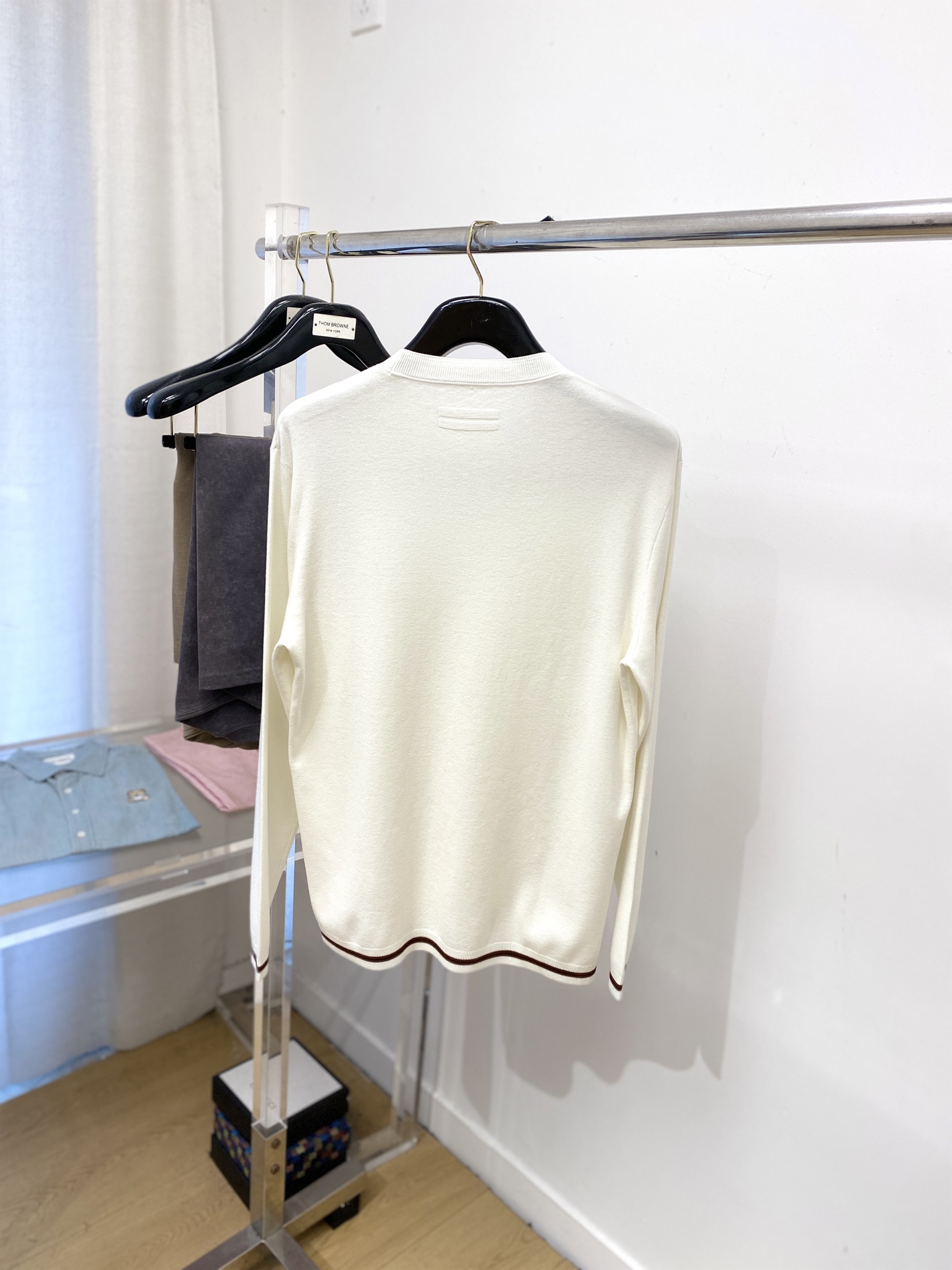 杰尼亚、2025新品羊毛衣 具有手感细腻柔软，可直接与肌肤接触，让暖心的纱线变化出细腻的质感，顶级工艺极