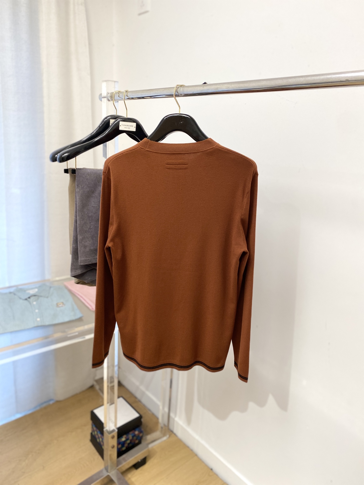 杰尼亚、2025新品羊毛衣 具有手感细腻柔软，可直接与肌肤接触，让暖心的纱线变化出细腻的质感，顶级工艺极