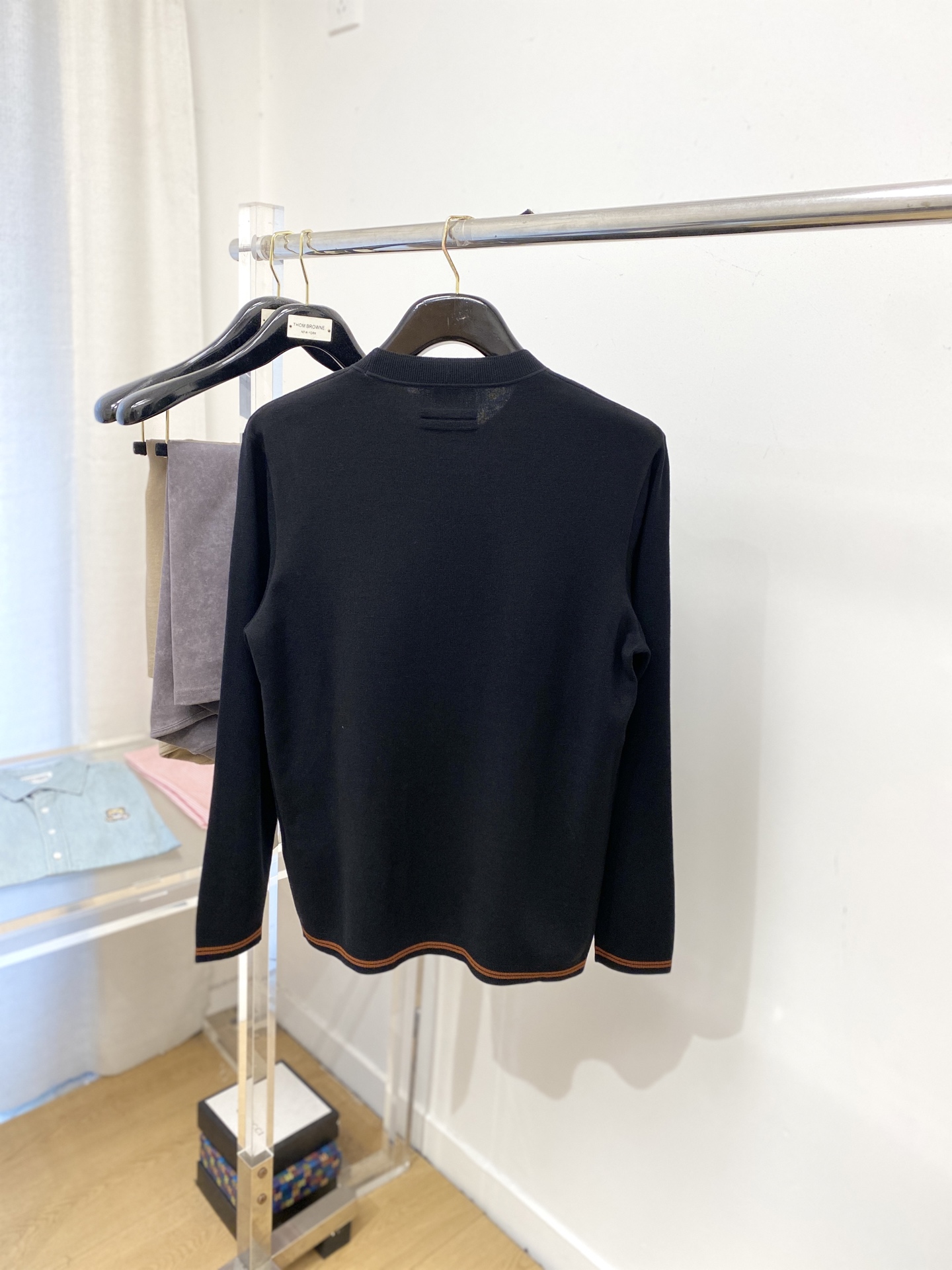 杰尼亚、2025新品羊毛衣 具有手感细腻柔软，可直接与肌肤接触，让暖心的纱线变化出细腻的质感，顶级工艺极