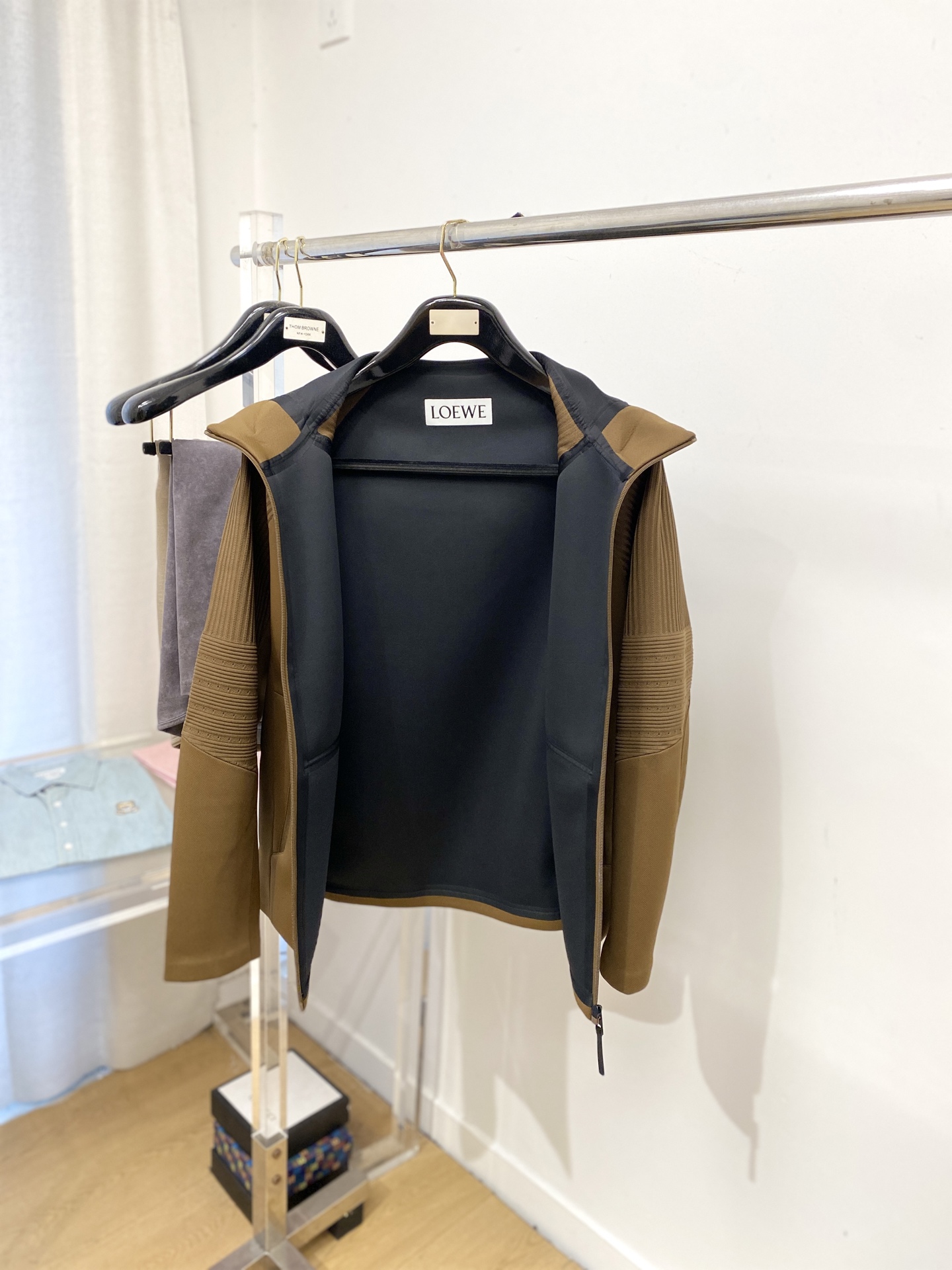 罗意威、 2025新品夹克外套，时尚帅气，简约百搭款，衣下顶级印胶图案logo，定制原版面料，不仅挺括，