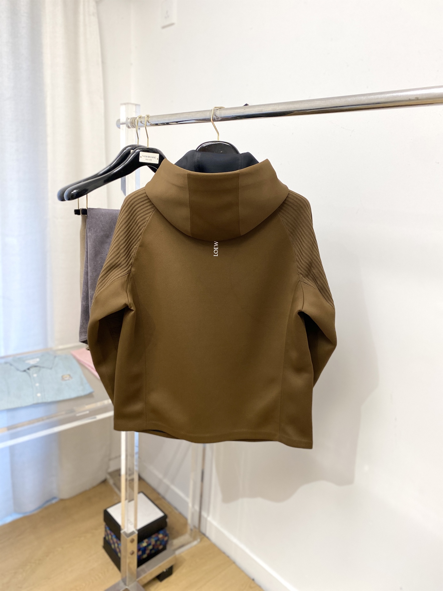 罗意威、 2025新品夹克外套，时尚帅气，简约百搭款，衣下顶级印胶图案logo，定制原版面料，不仅挺括，