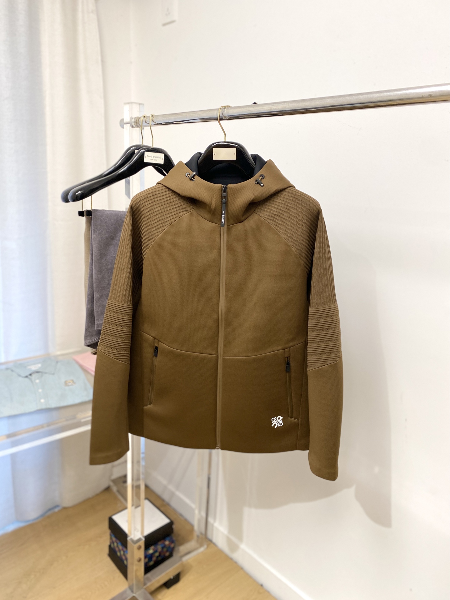 罗意威、 2025新品夹克外套，时尚帅气，简约百搭款，衣下顶级印胶图案logo，定制原版面料，不仅挺括，