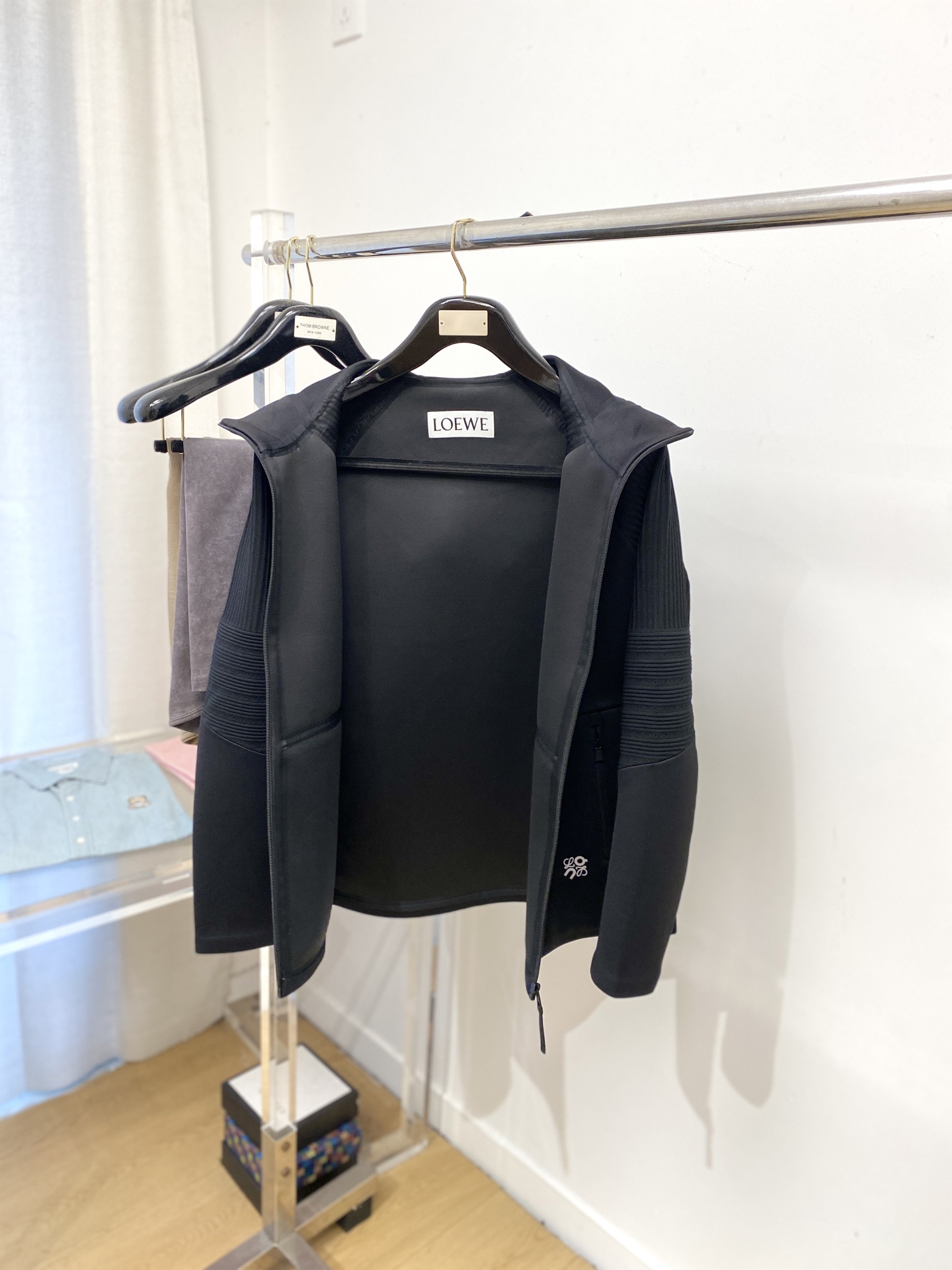 罗意威、 2025新品夹克外套，时尚帅气，简约百搭款，衣下顶级印胶图案logo，定制原版面料，不仅挺括，