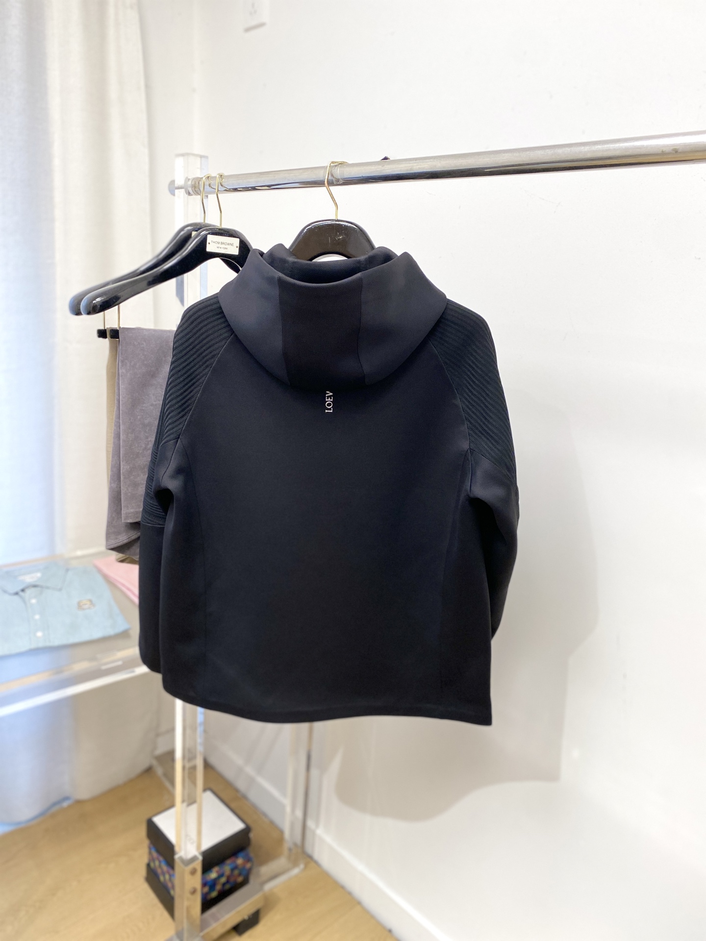 罗意威、 2025新品夹克外套，时尚帅气，简约百搭款，衣下顶级印胶图案logo，定制原版面料，不仅挺括，