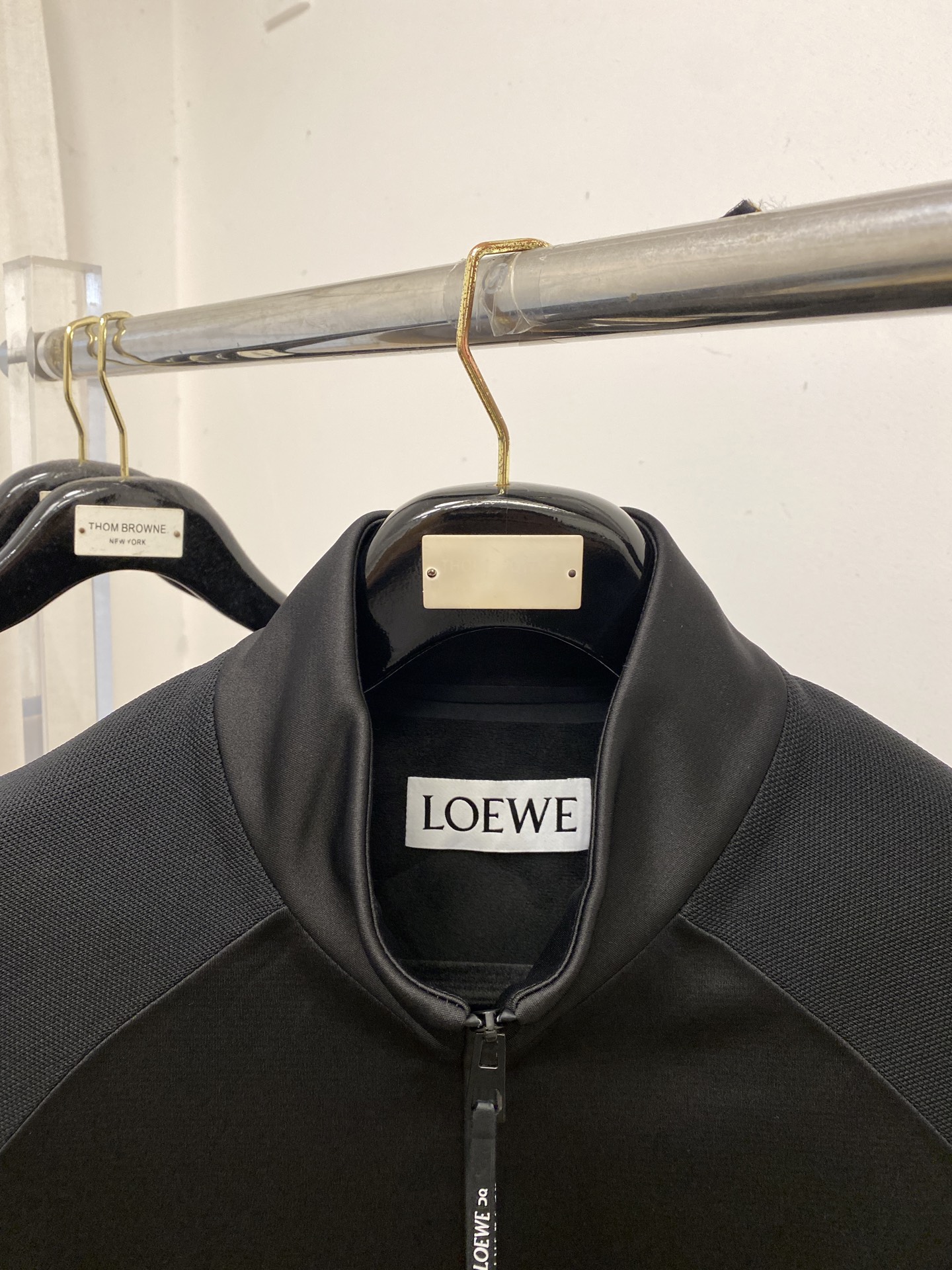 罗意威、 2025新品夹克外套，时尚帅气，简约百搭款，胸口顶级印胶字母logo，定制原版面料，不仅挺括，