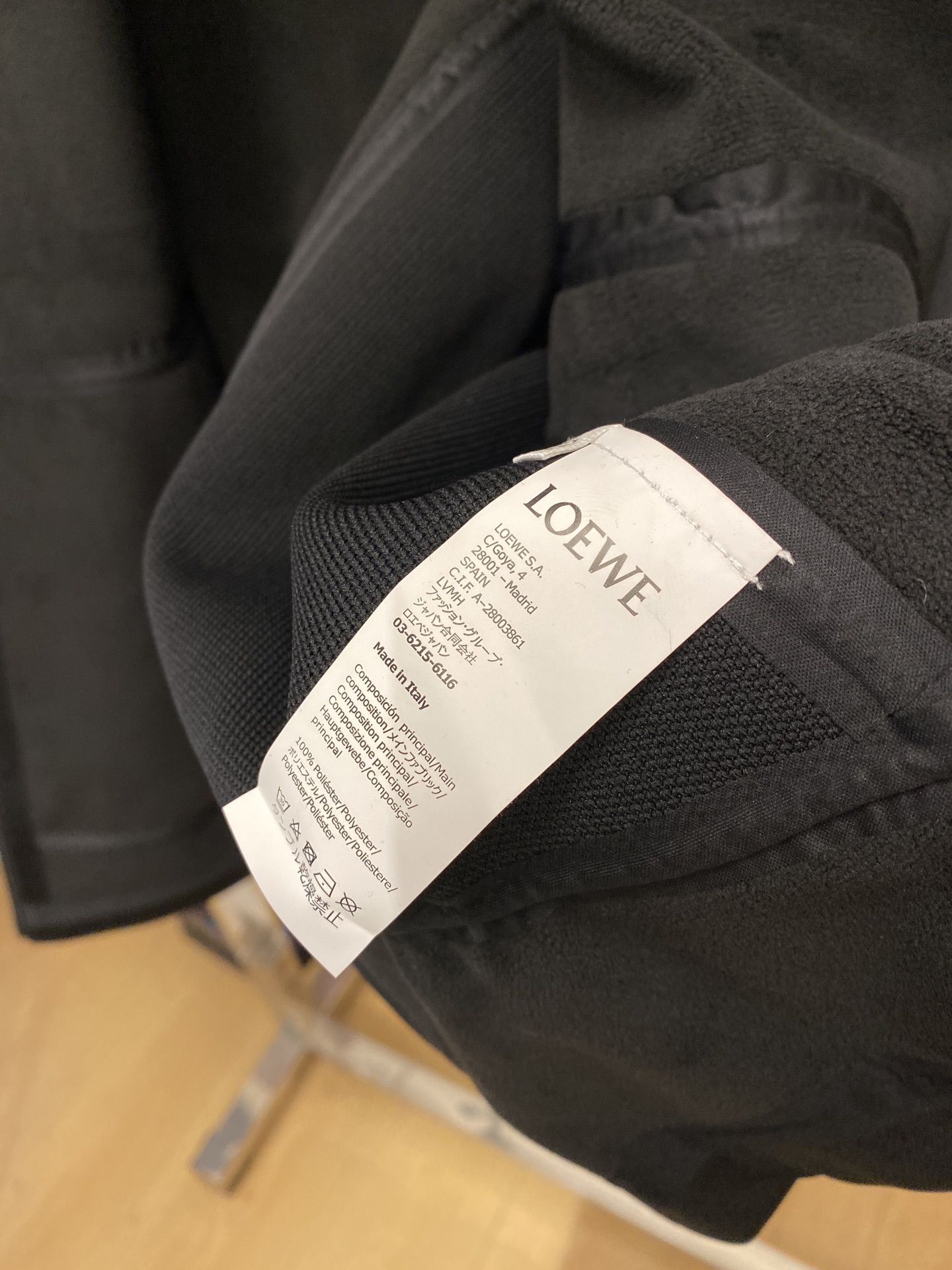 罗意威、 2025新品夹克外套，时尚帅气，简约百搭款，胸口顶级印胶字母logo，定制原版面料，不仅挺括，