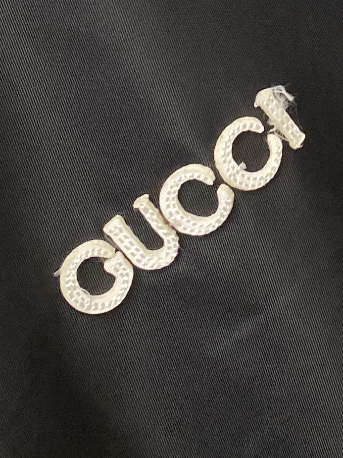 古奇、 2025新品假两件夹克外套，时尚帅气，简约百搭款，胸前刺绣装饰字母logo，定制原版面料，不仅挺