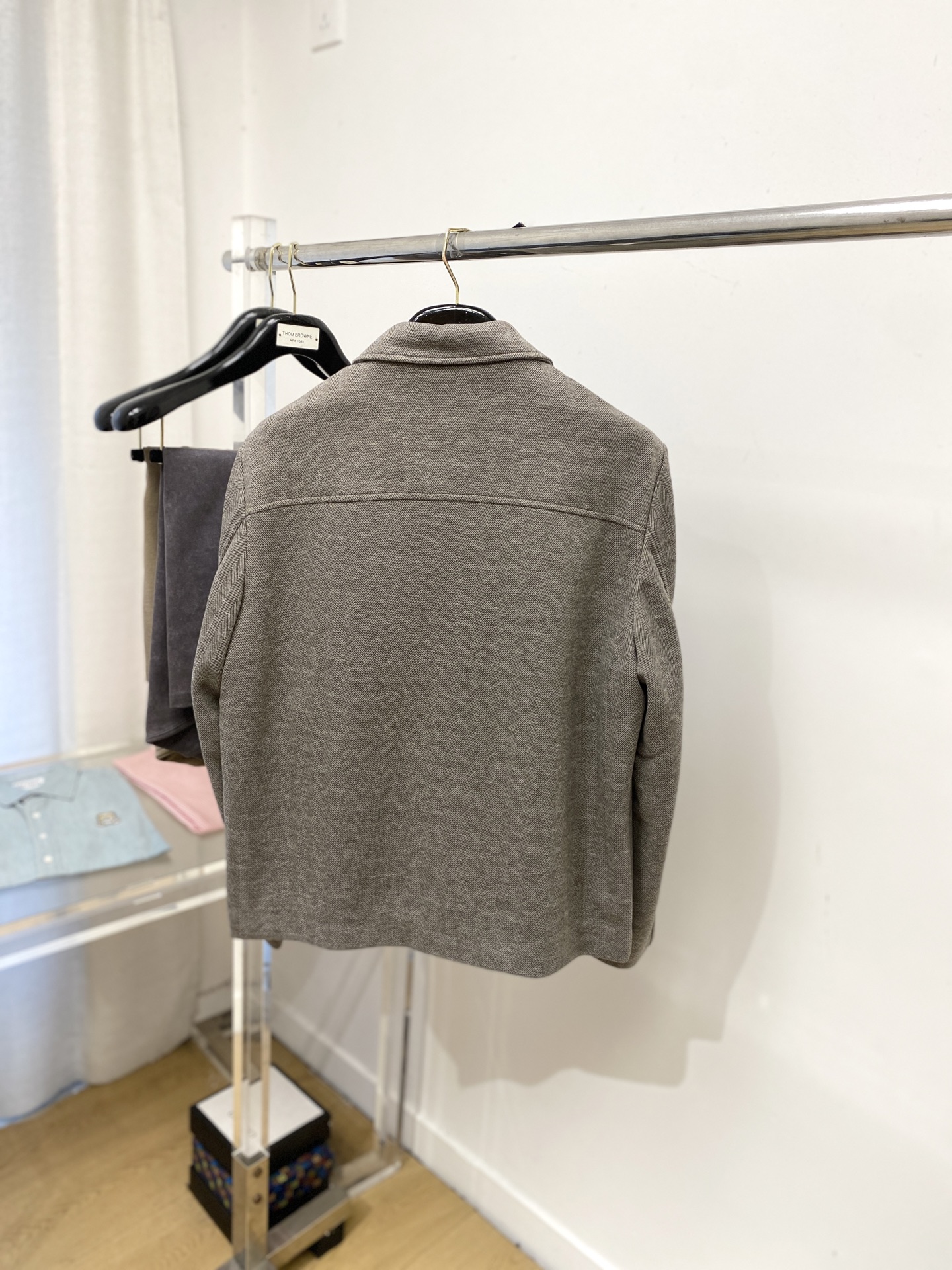 lp🆕、 2025新品夹克外套，时尚帅气，简约百搭款，原版五金辅料logo，定制原版面料，不仅挺括，保持