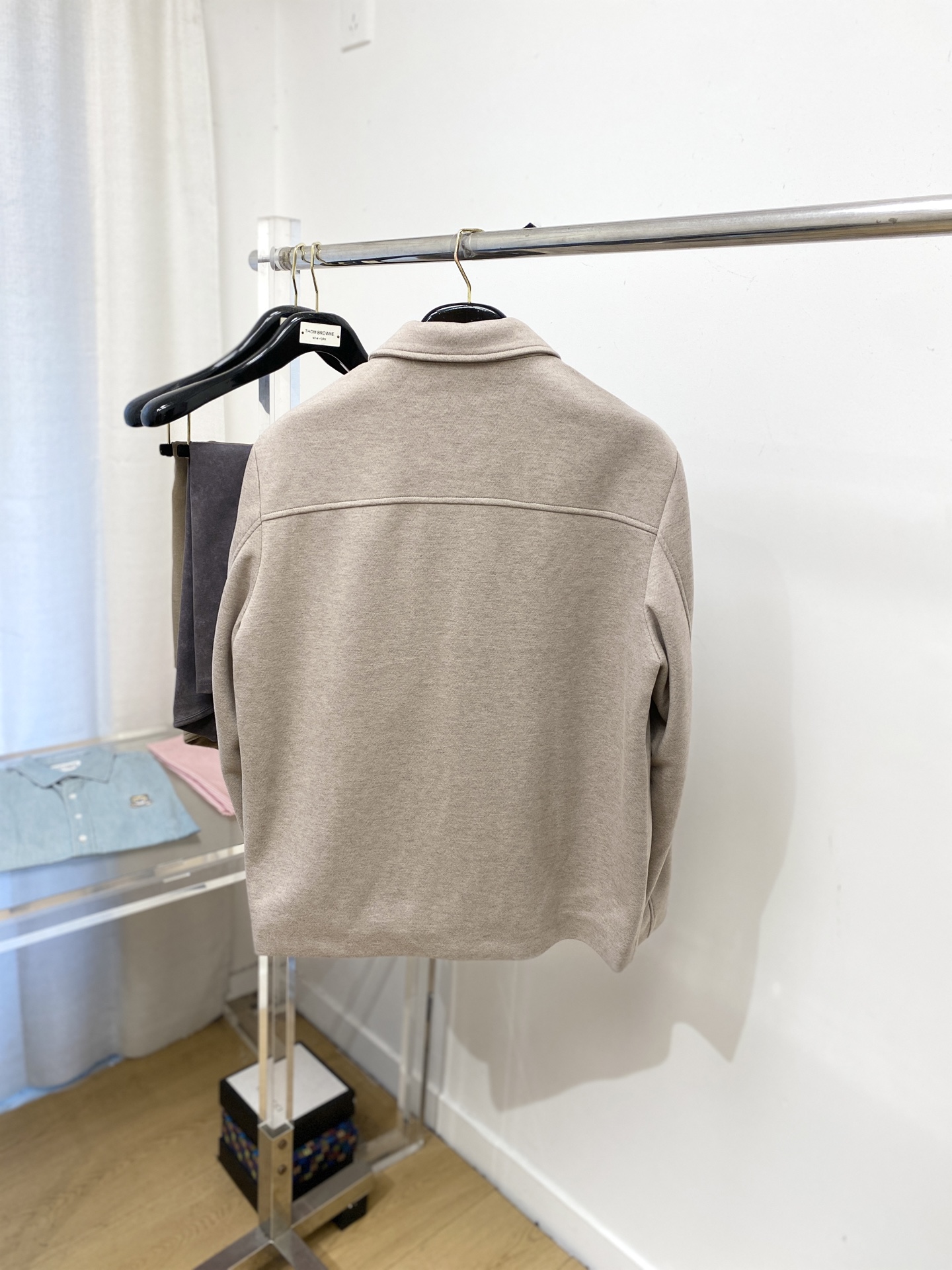 lp🆕、 2025新品夹克外套，时尚帅气，简约百搭款，原版五金辅料logo，定制原版面料，不仅挺括，保持