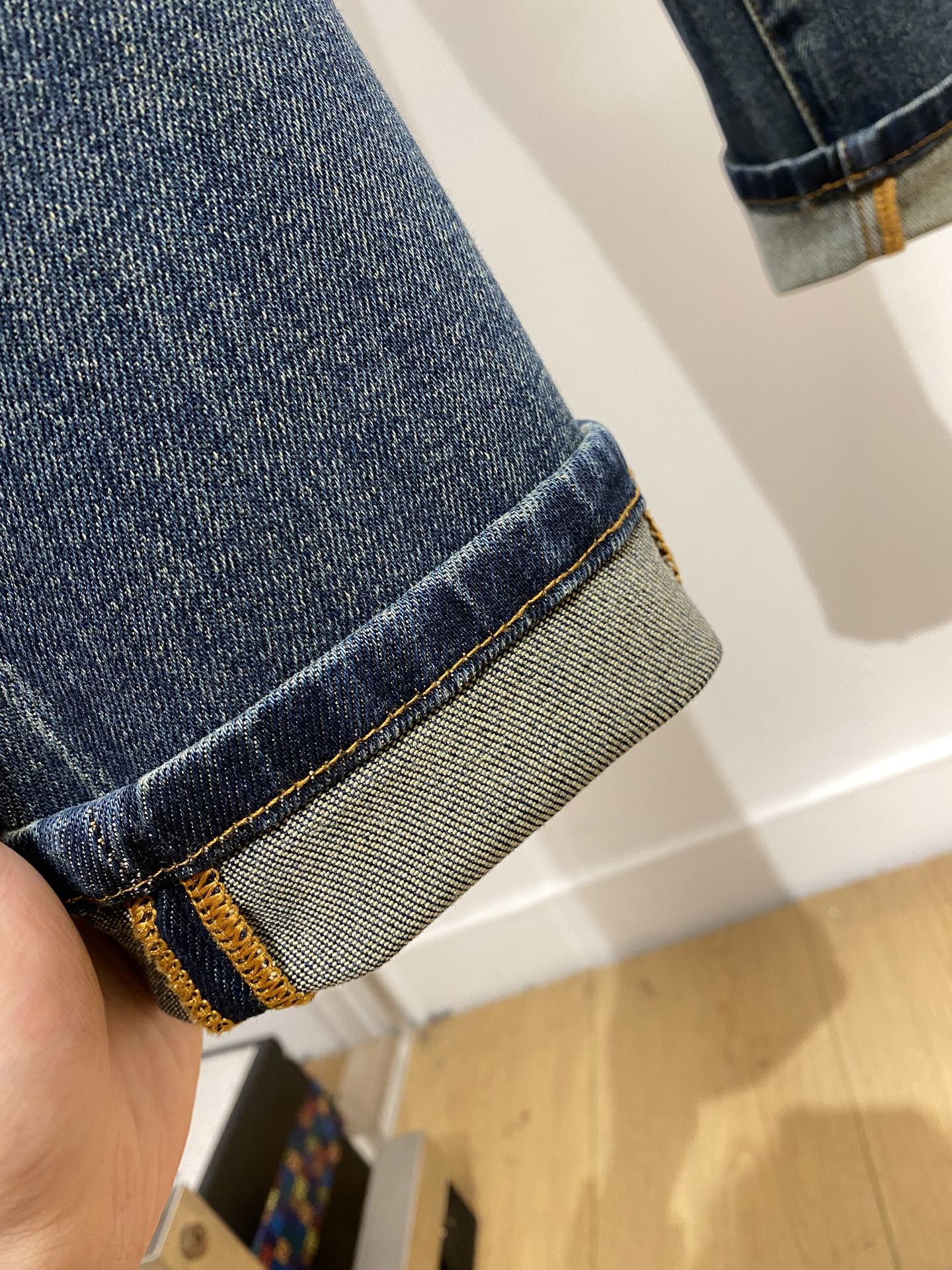 支持年后退换！ 古奇、 2025最新品，专柜同步有售，原单狠货，水洗休闲牛仔裤，进口原版水洗弹力面料，舒