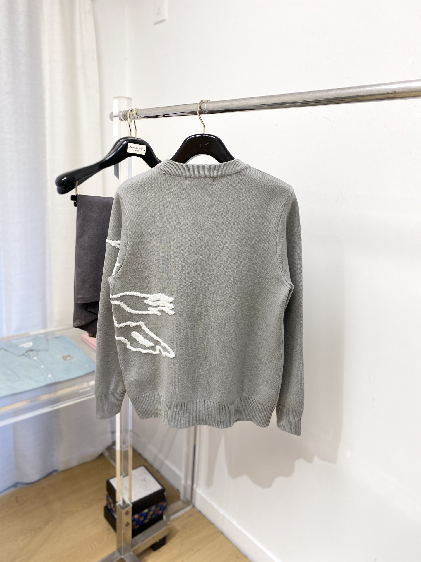 巴宝莉、2025新品羊毛衣 具有手感细腻柔软，可直接与肌肤接触，让暖心的纱线变化出细腻的质感，顶级工艺极