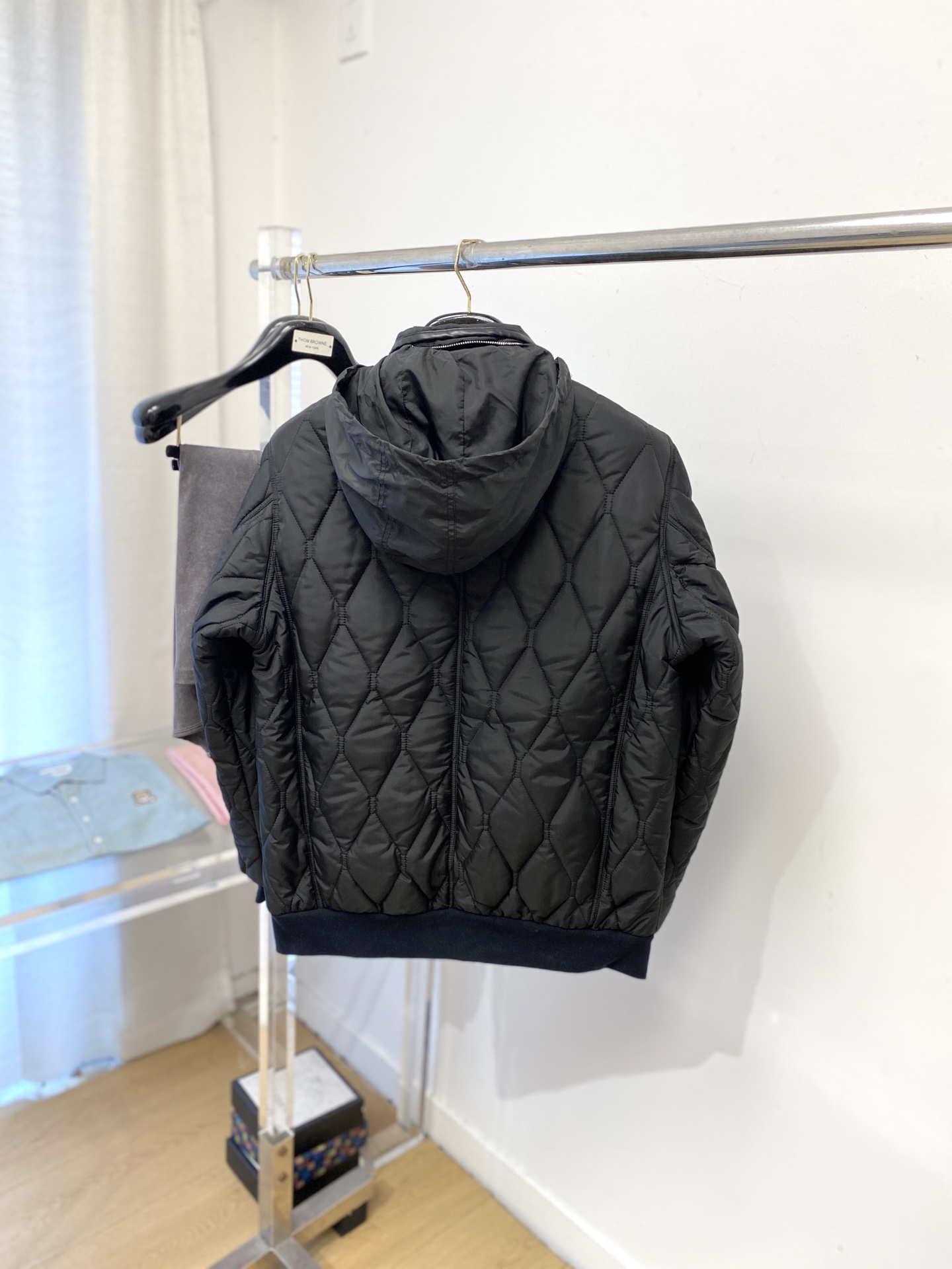 巴宝莉、2025新品夹克棉外套，时尚帅气，简约百搭款，原版五金辅料logo，定制原版面料，不仅挺括，保持