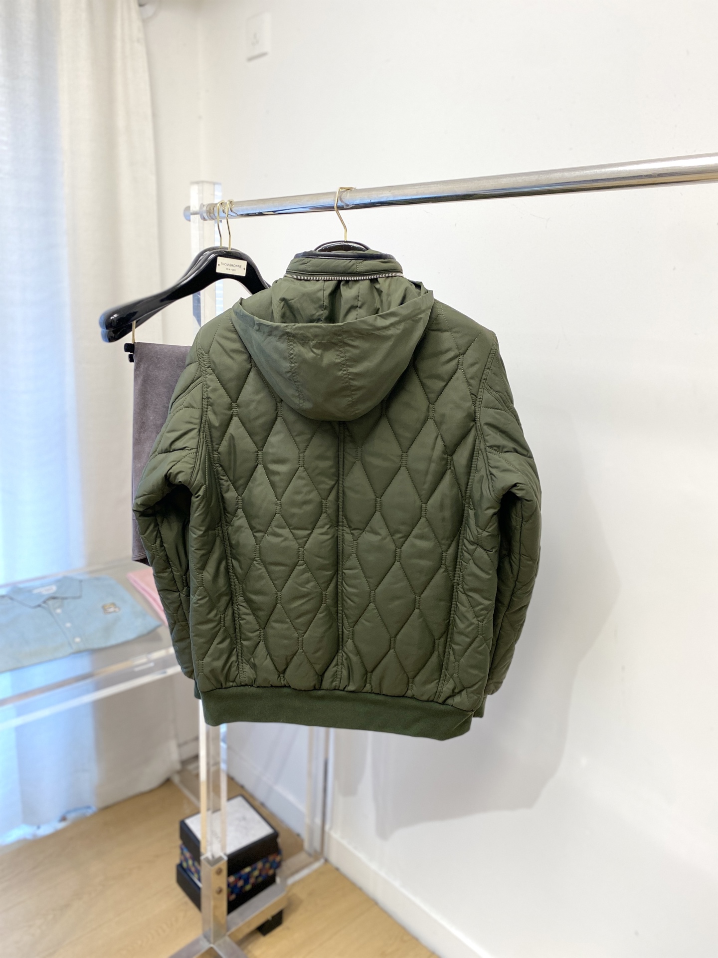 巴宝莉、2025新品夹克棉外套，时尚帅气，简约百搭款，原版五金辅料logo，定制原版面料，不仅挺括，保持