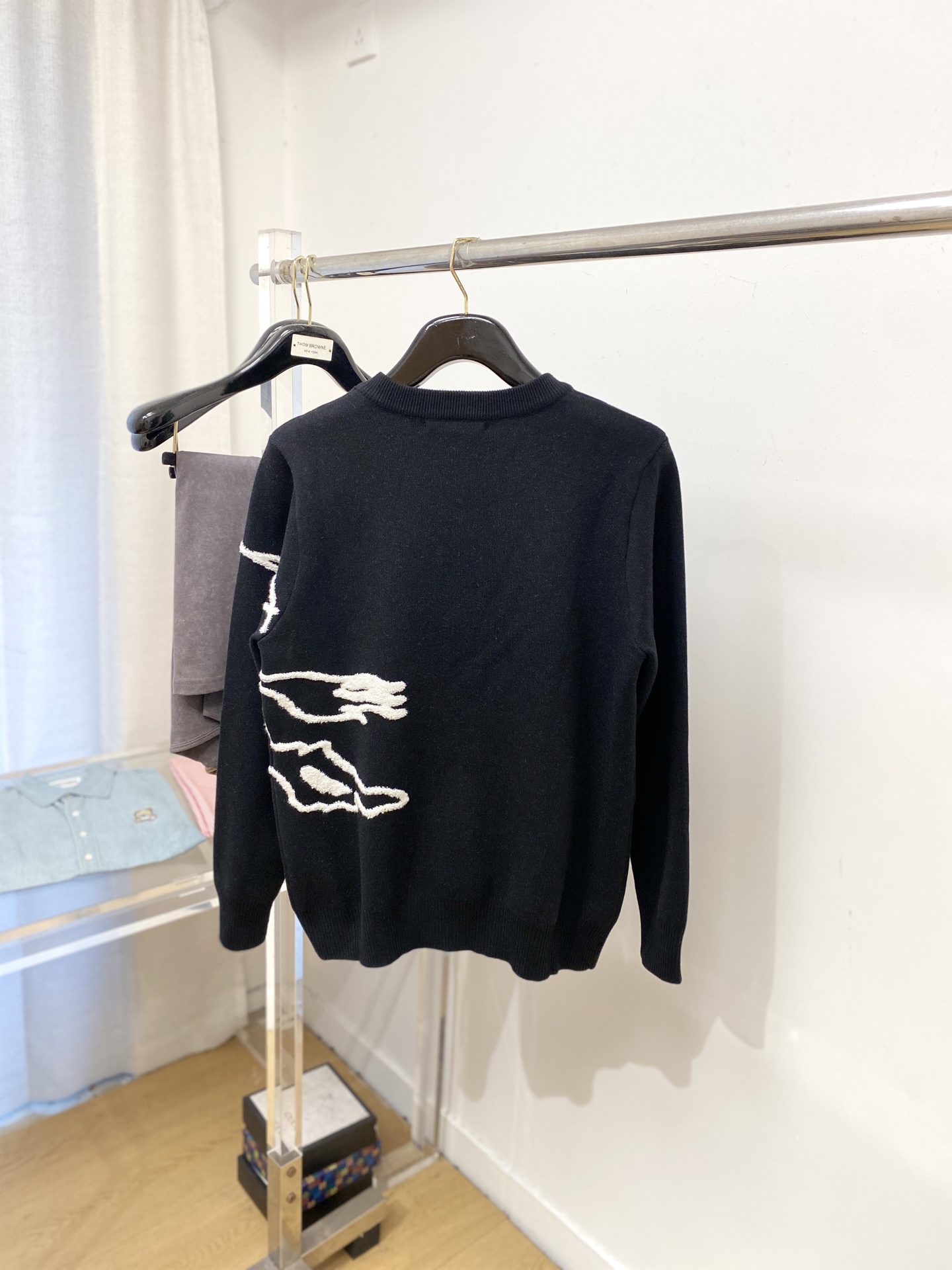 巴宝莉、2025新品羊毛衣 具有手感细腻柔软，可直接与肌肤接触，让暖心的纱线变化出细腻的质感，顶级工艺极