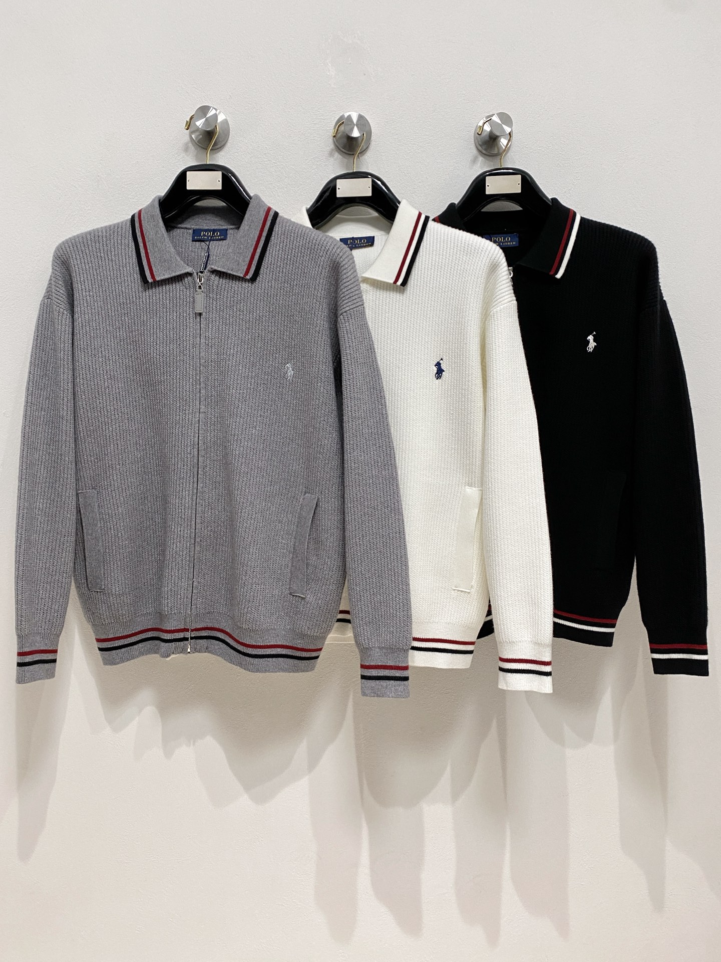 🌾 拉夫劳伦 秋冬经典开衫羊毛衫，全品相！！！羊毛混纺面料，2025最新款 黄金比例！！修身款软黄金 百