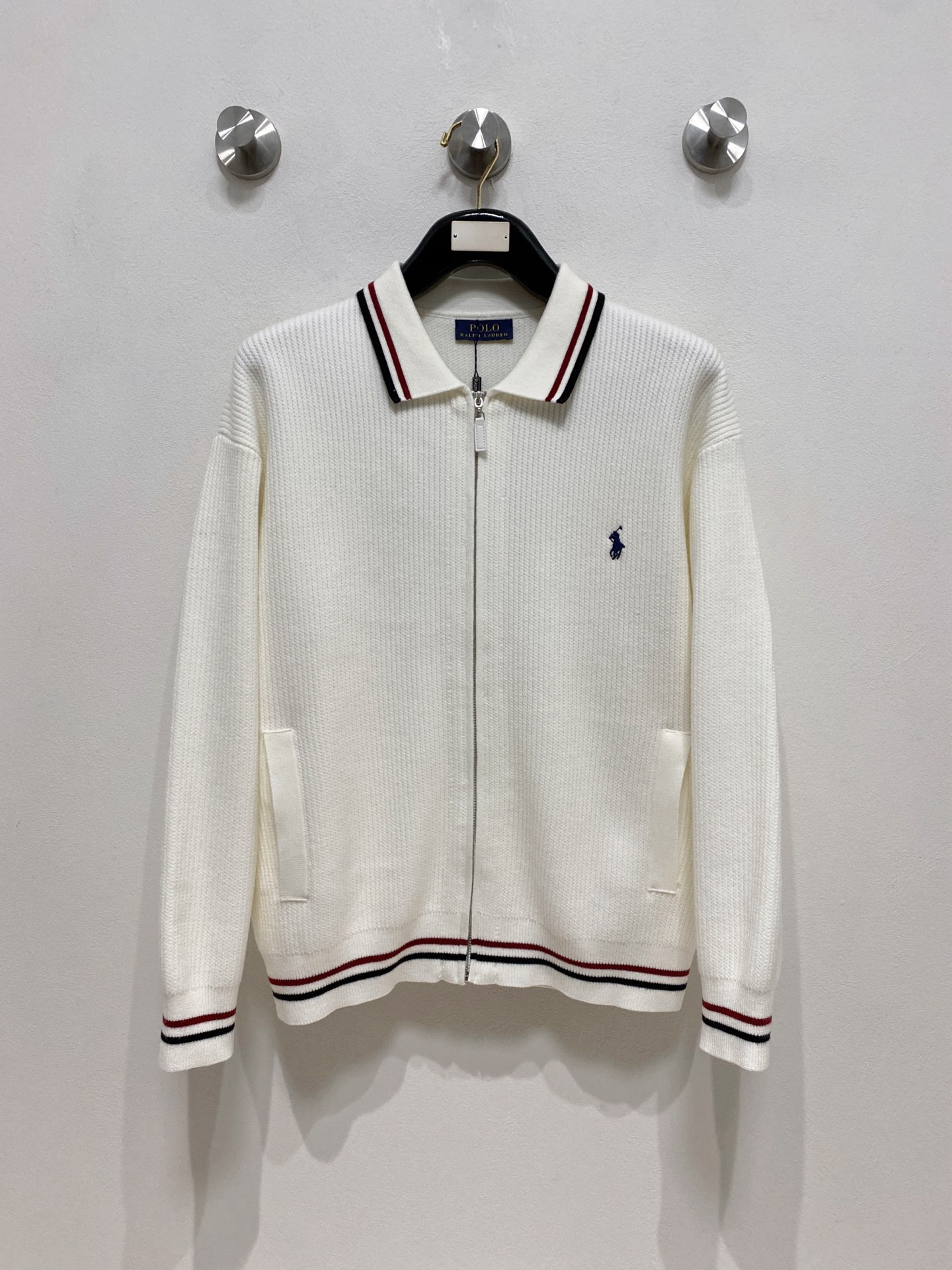 🌾 拉夫劳伦 秋冬经典开衫羊毛衫，全品相！！！羊毛混纺面料，2025最新款 黄金比例！！修身款软黄金 百