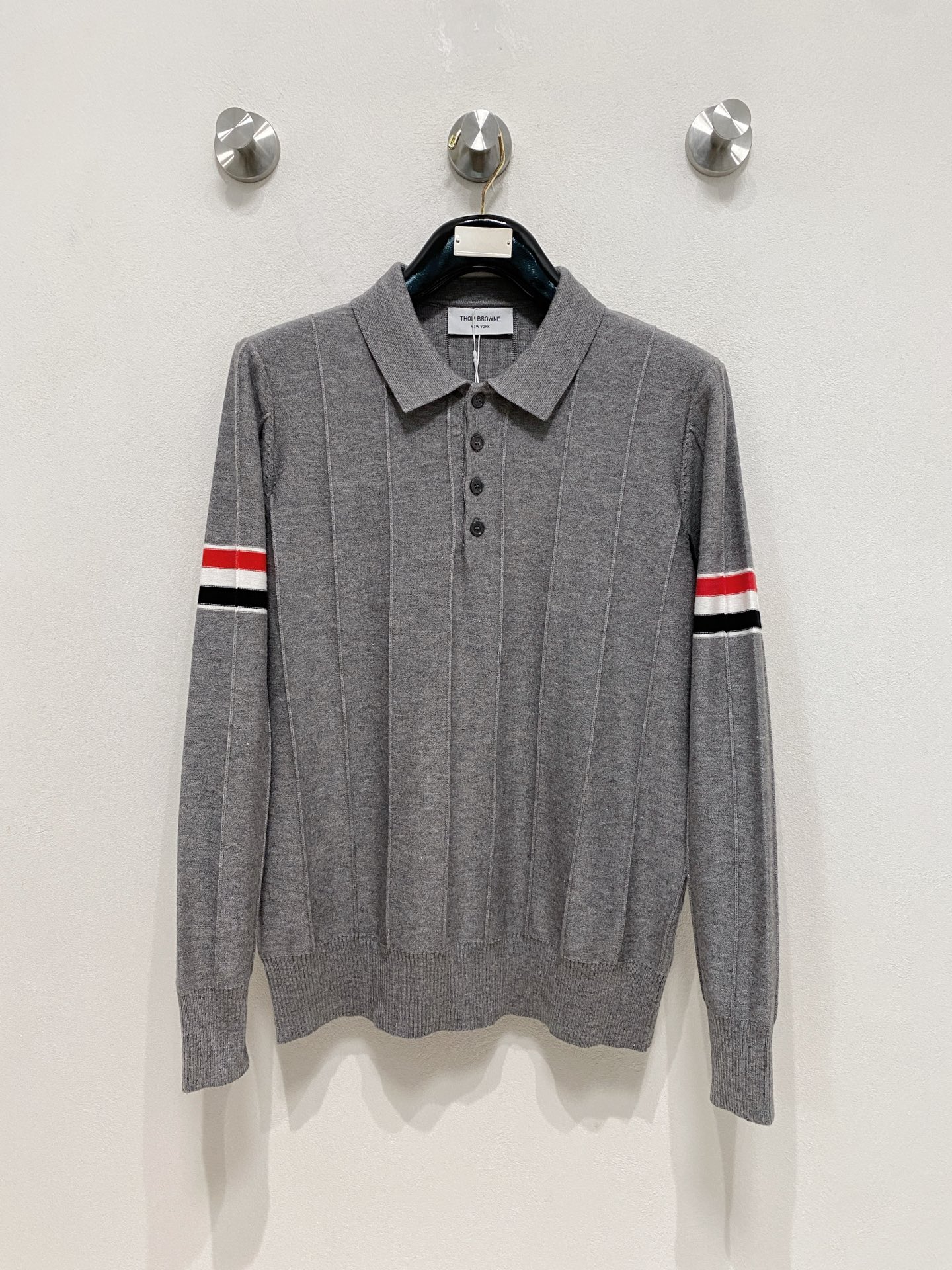 🌾 秋冬经典POLO羊毛衫，全品相！！！羊毛混纺面料，2025最新款 黄金比例！！修身款软黄金 百搭实用