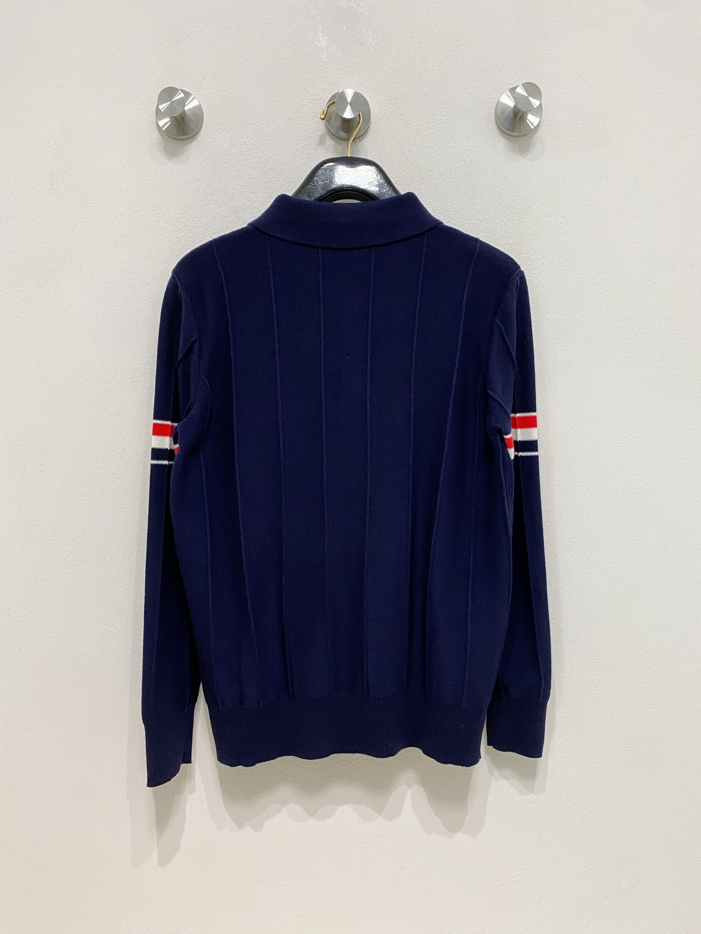 🌾 秋冬经典POLO羊毛衫，全品相！！！羊毛混纺面料，2025最新款 黄金比例！！修身款软黄金 百搭实用