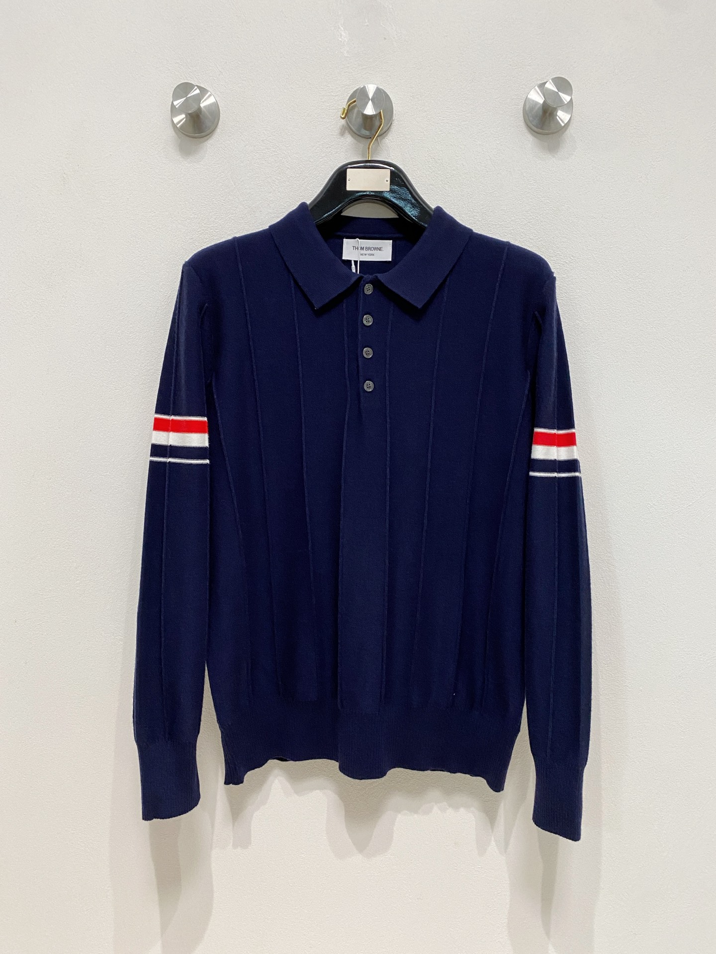 🌾 秋冬经典POLO羊毛衫，全品相！！！羊毛混纺面料，2025最新款 黄金比例！！修身款软黄金 百搭实用