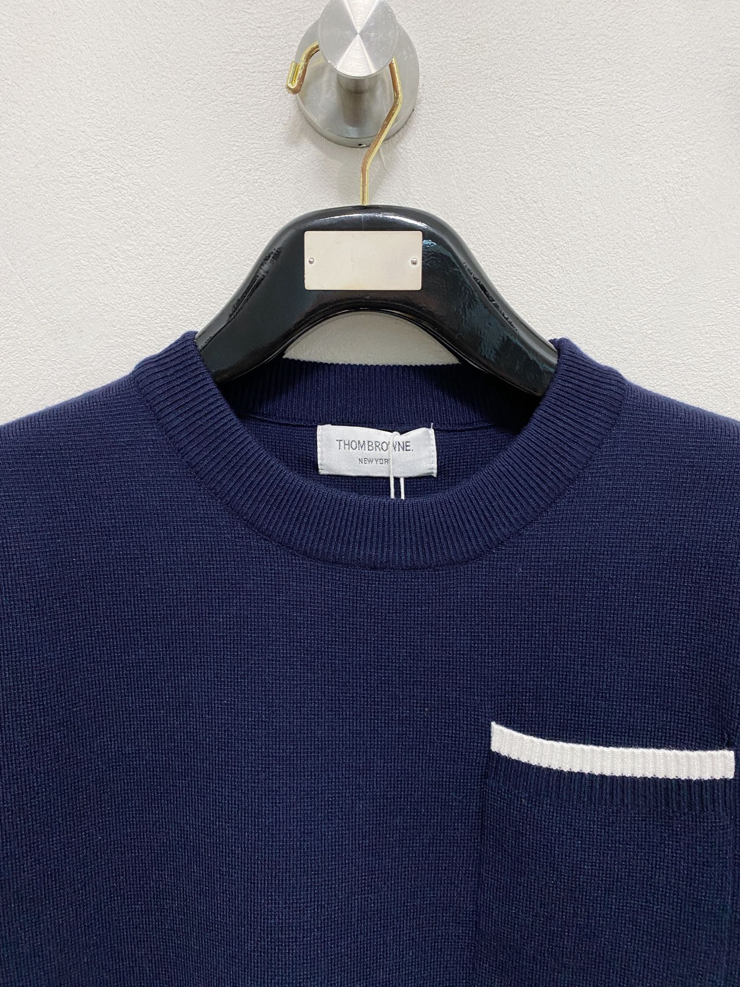 🌾 TB 秋冬经典圆领羊毛衫，全品相！！！羊毛混纺面料，2025最新款 黄金比例！！修身款软黄金 百搭实